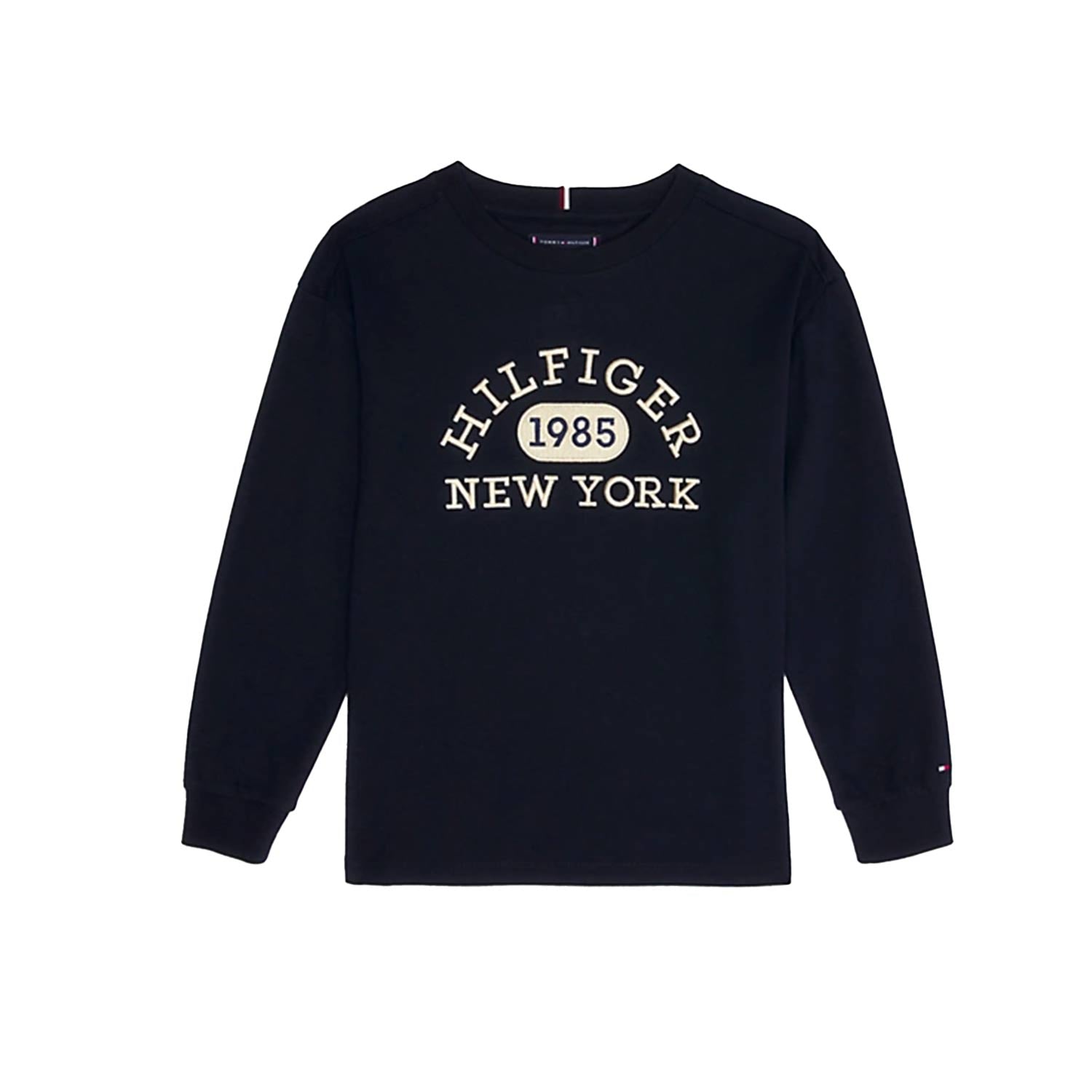 T-SHIRT VARSITY ARCHIVE FIT A MANICHE LUNGHE - annameglio.com abbigliamento moda