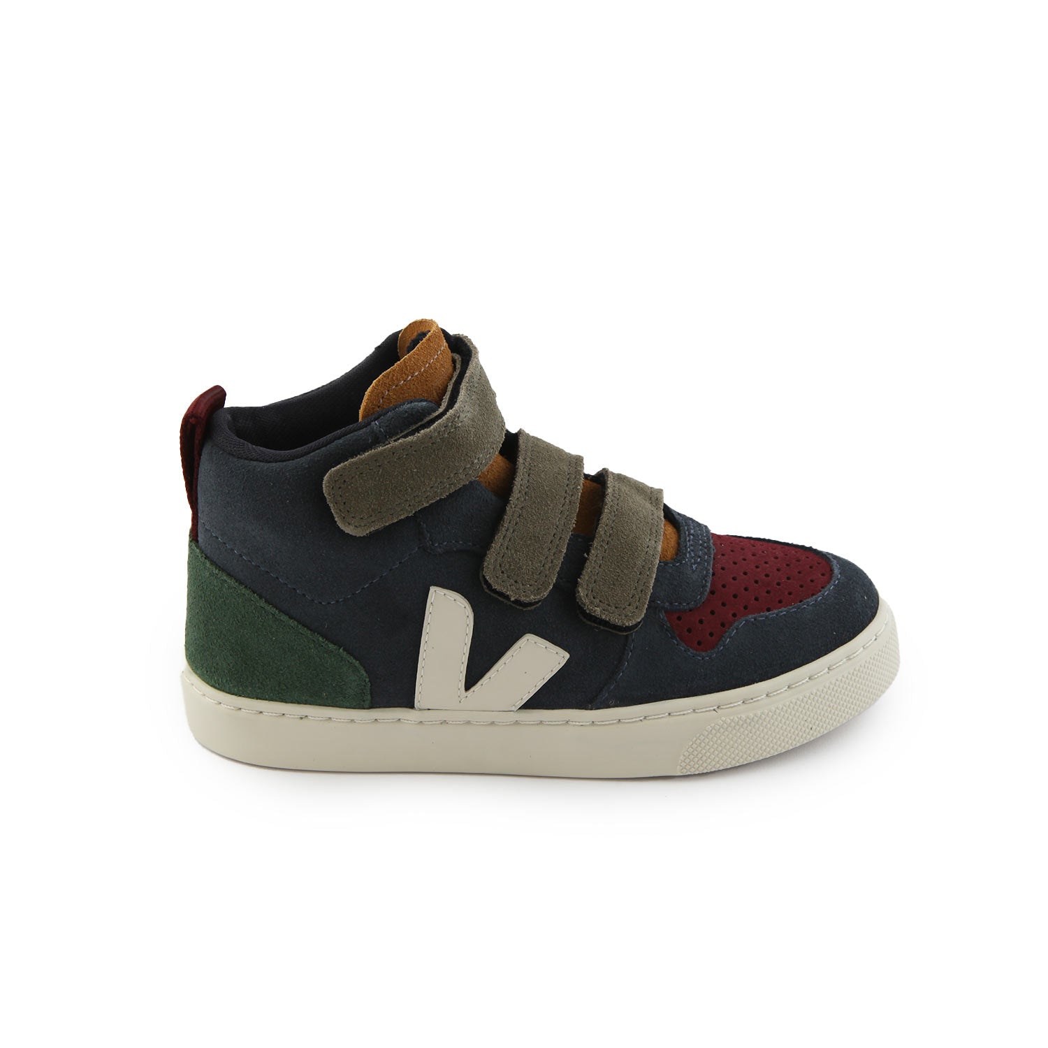 Sneaker V-10 Mid Suede blu Bambino e Bambina - annameglio.com abbigliamento moda
