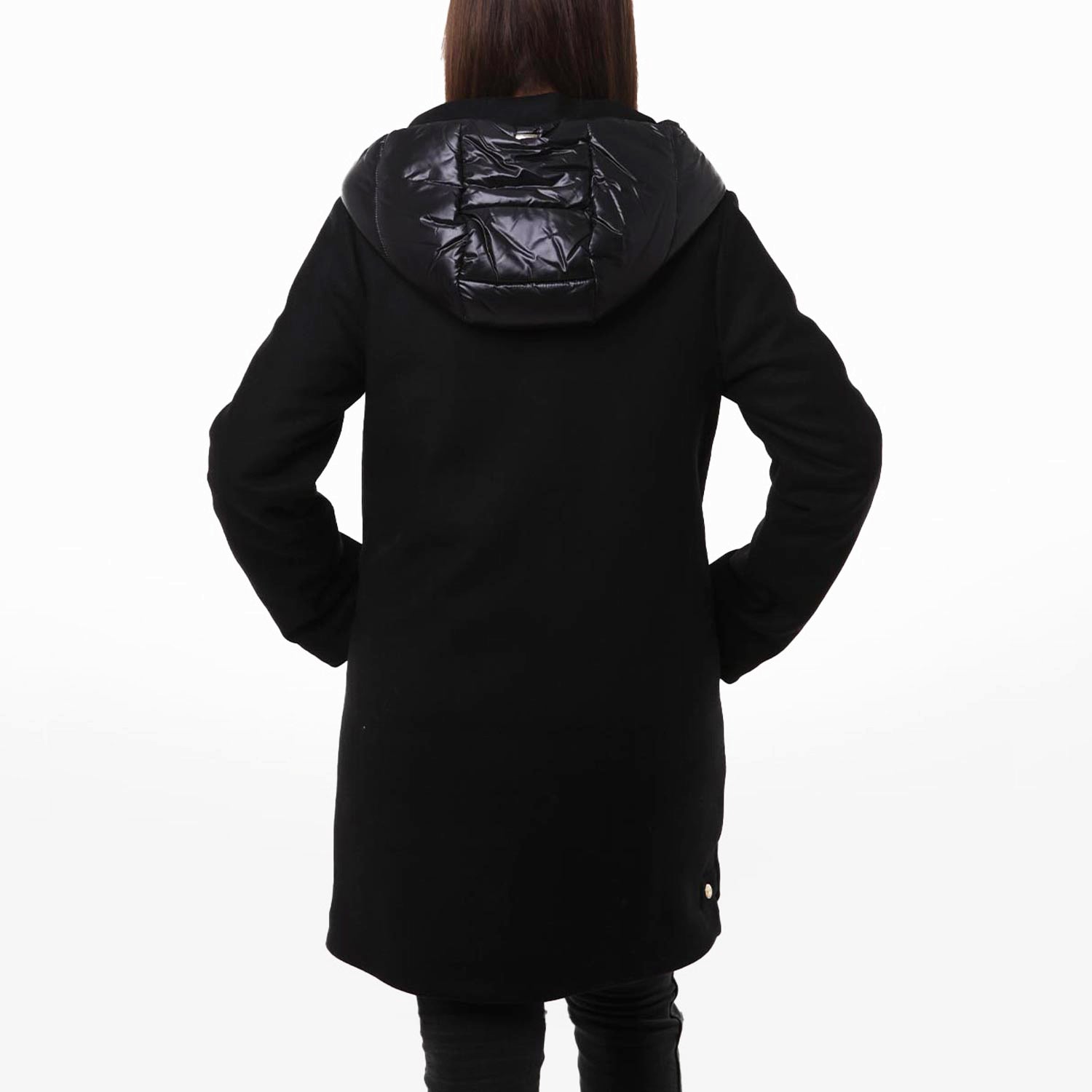 Cappotto ecowool Herno nero Ragazza - annameglio.com abbigliamento moda