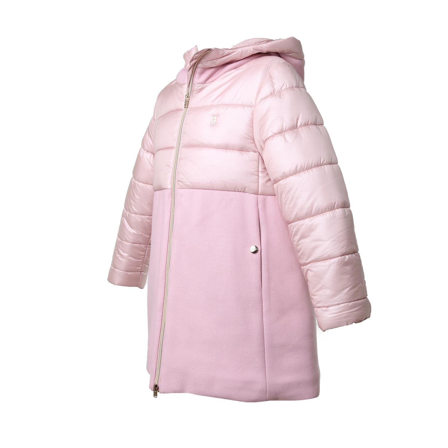 PARKA HERO ROSA IN ECOWOOL E NYLON - annameglio.com abbigliamento moda