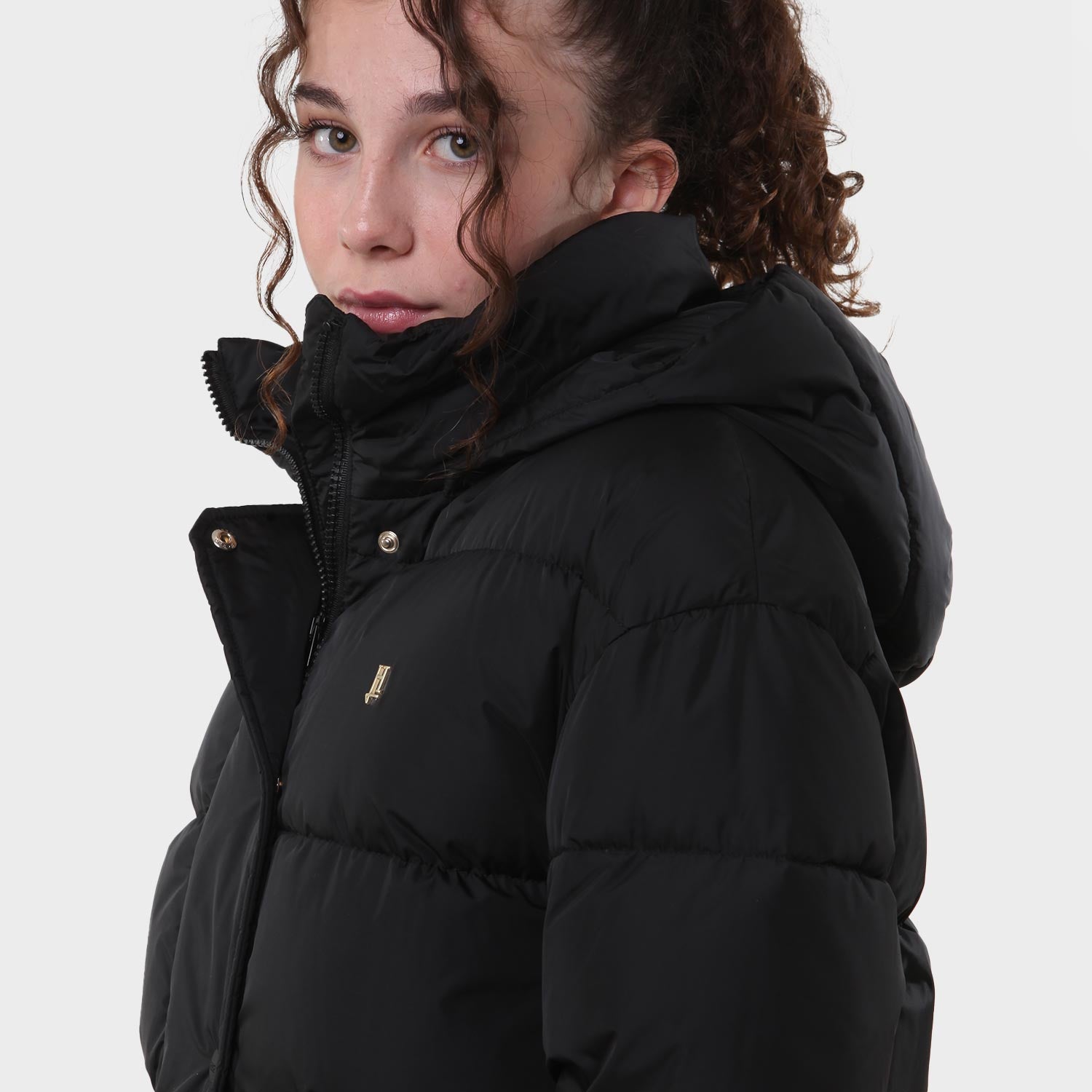 Piumino lungo Herno nero in nylon Chamonix - annameglio.com abbigliamento moda