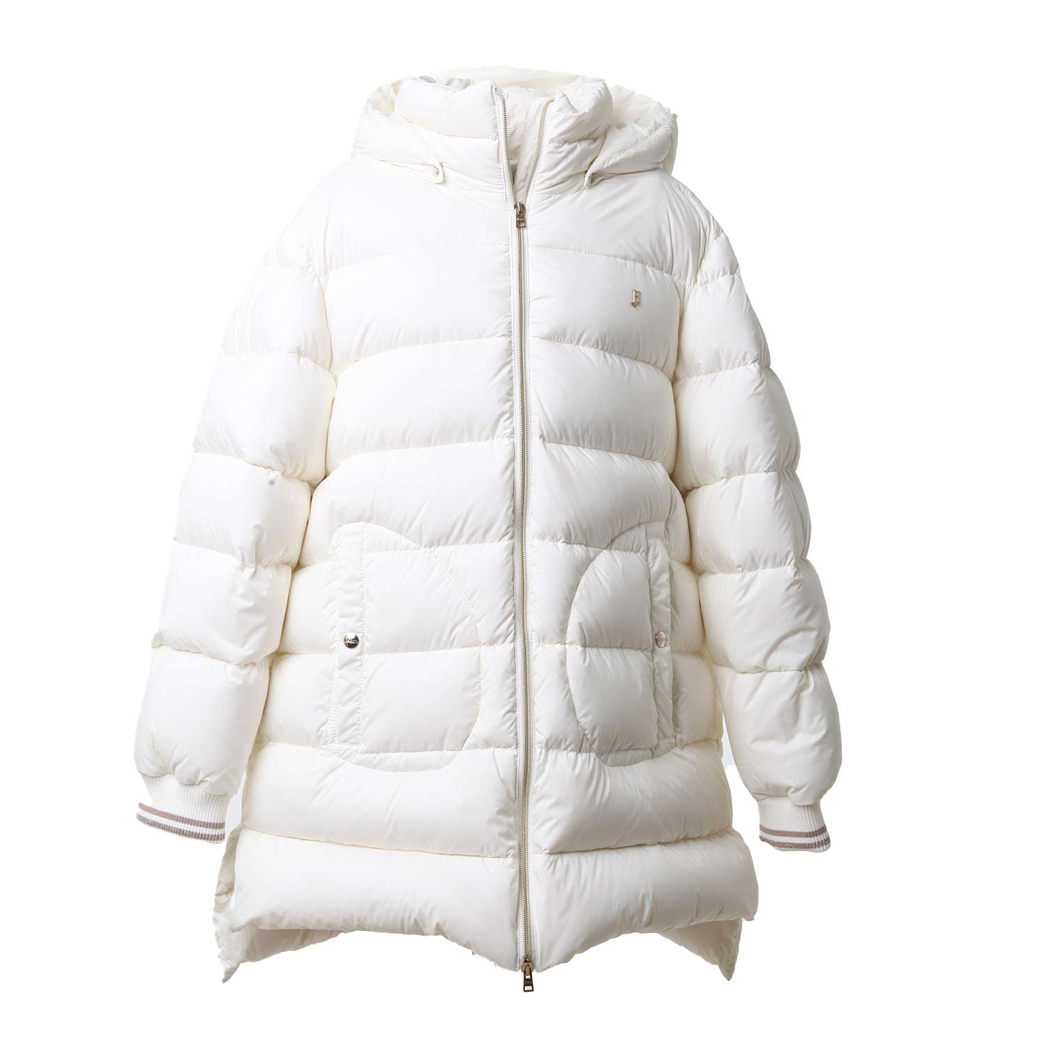 Piumino lungo Herno bianco Bambina e Ragazza - annameglio.com abbigliamento moda