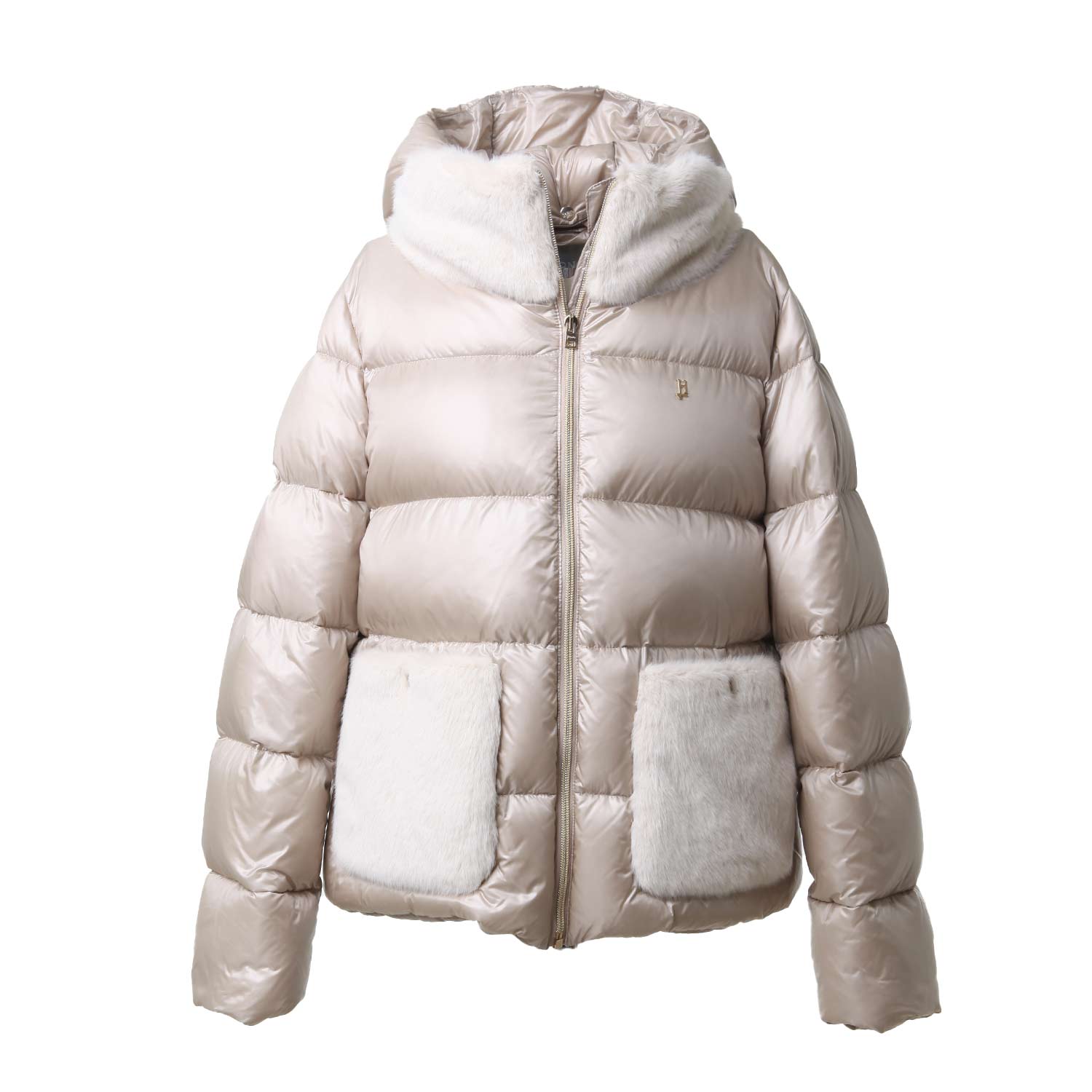 Piumino corto Herno Lady beige chantilly Ragazza - annameglio.com abbigliamento moda