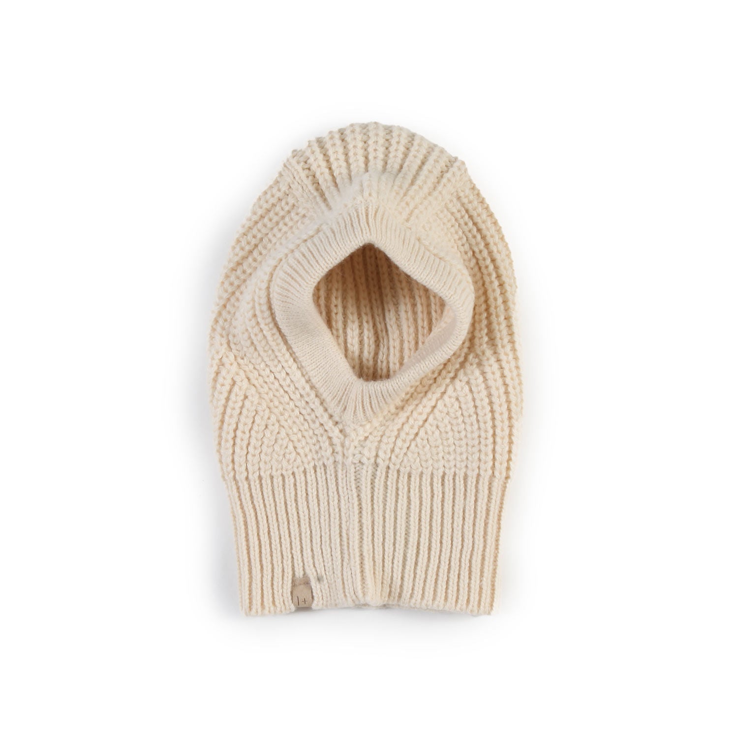 Balaclava tricot Milou panna ecru Bimbo e Bimba - annameglio.com abbigliamento moda