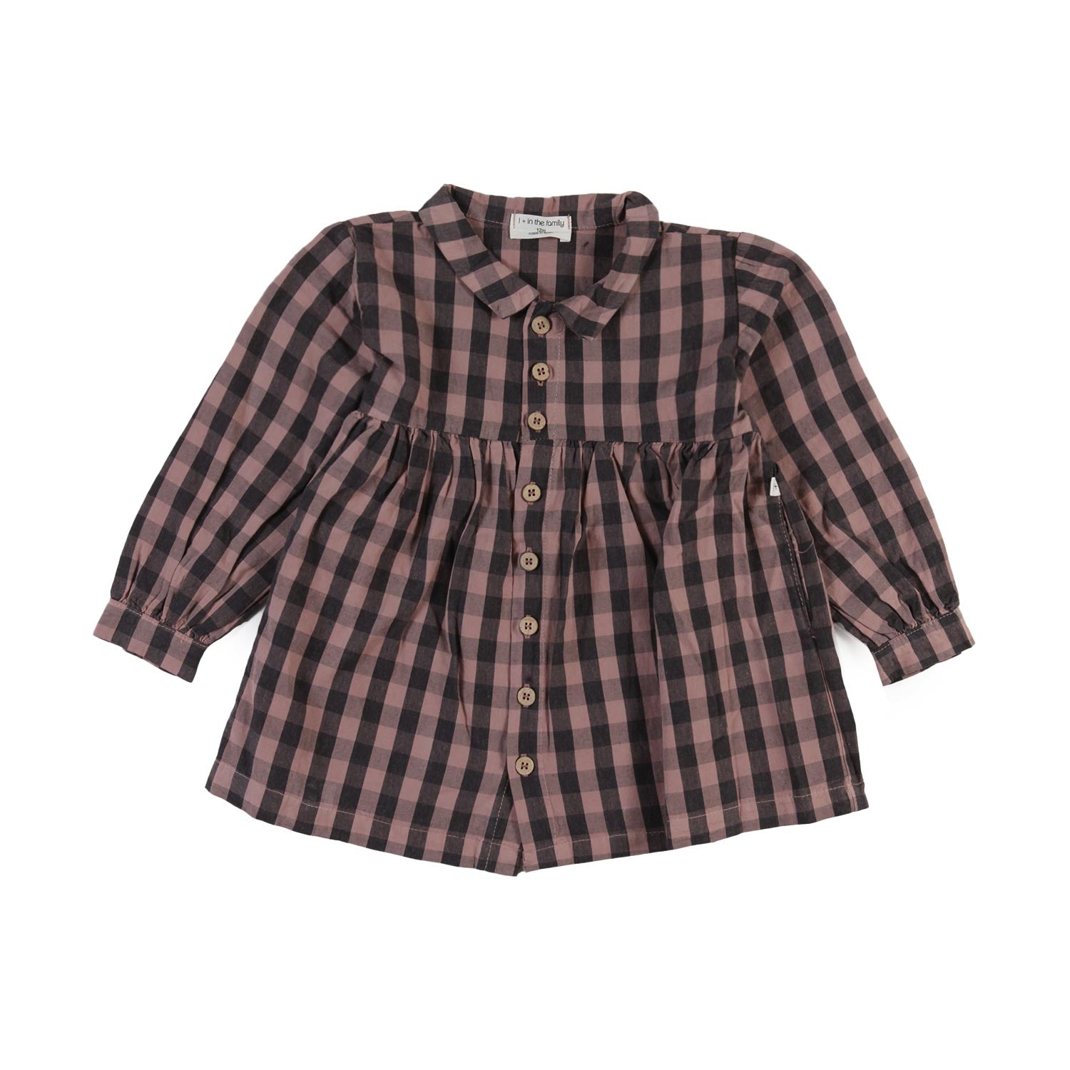 Abito Wendy rosa malva a quadri Bimba - annameglio.com abbigliamento moda