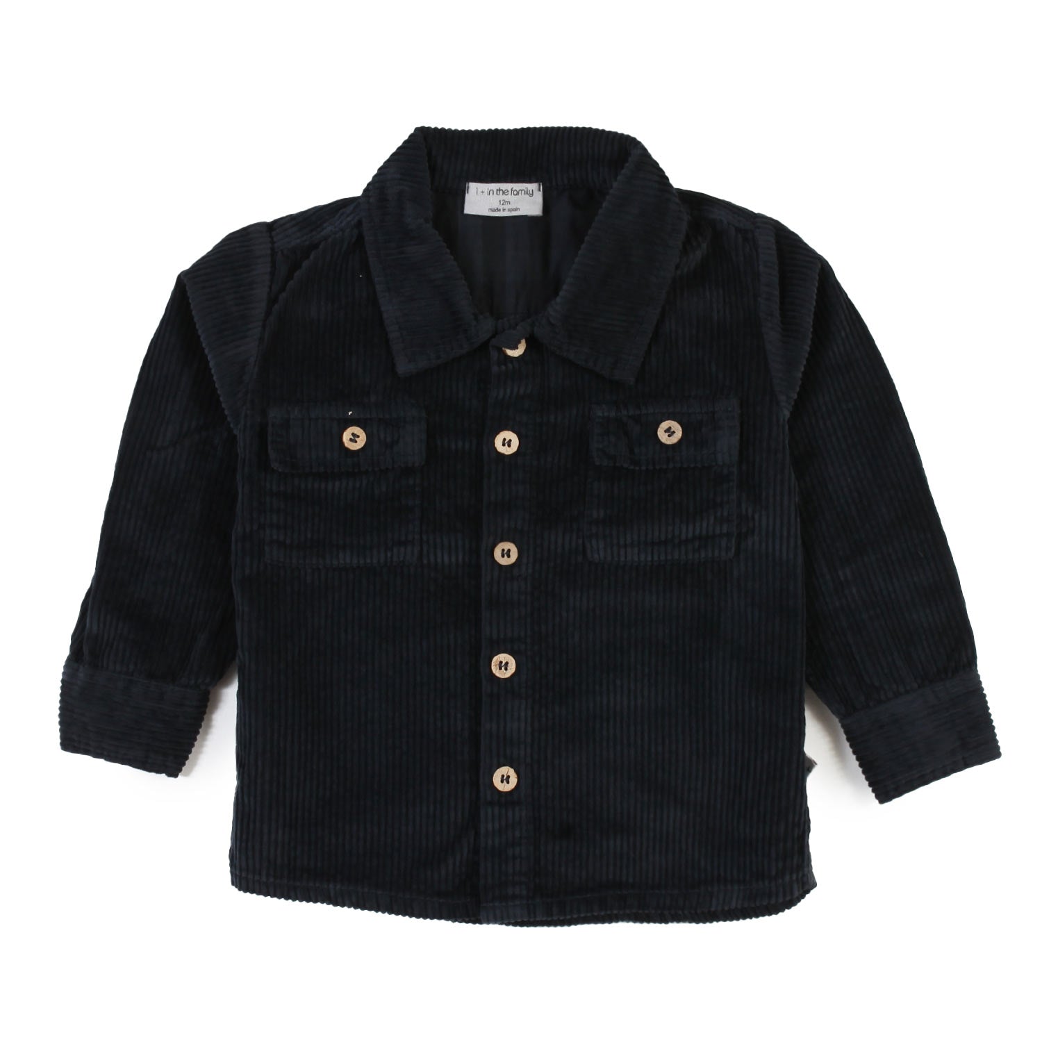 Camicia corduroy Dries blu navy Bimbo e Bimba - annameglio.com abbigliamento moda