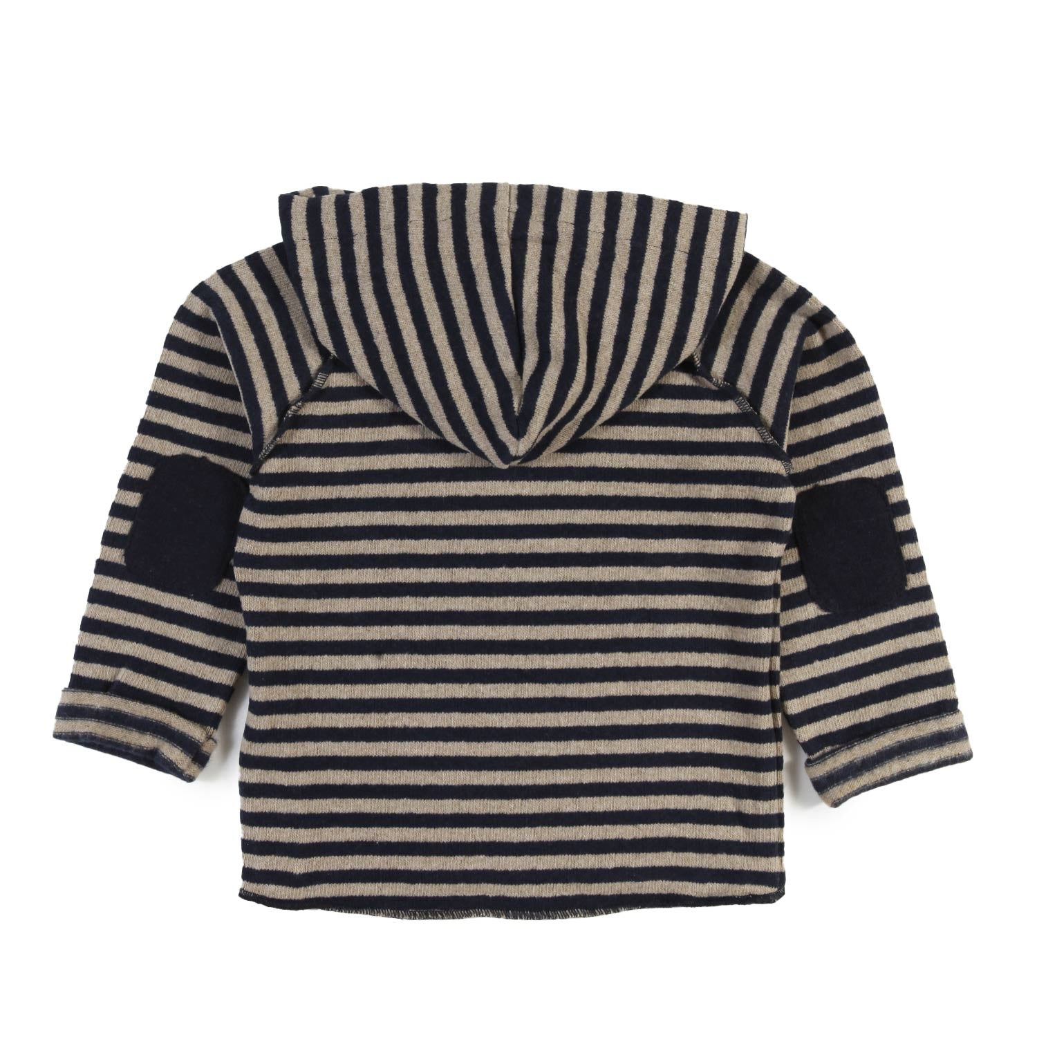 Maglia hoodie Leandre blu e tortora Bimbo e Bimba - annameglio.com abbigliamento moda