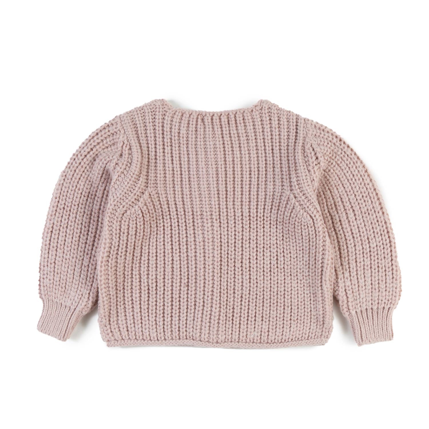 Cardigan Delphine rosa chiaro Bimba e Neonata - annameglio.com abbigliamento moda