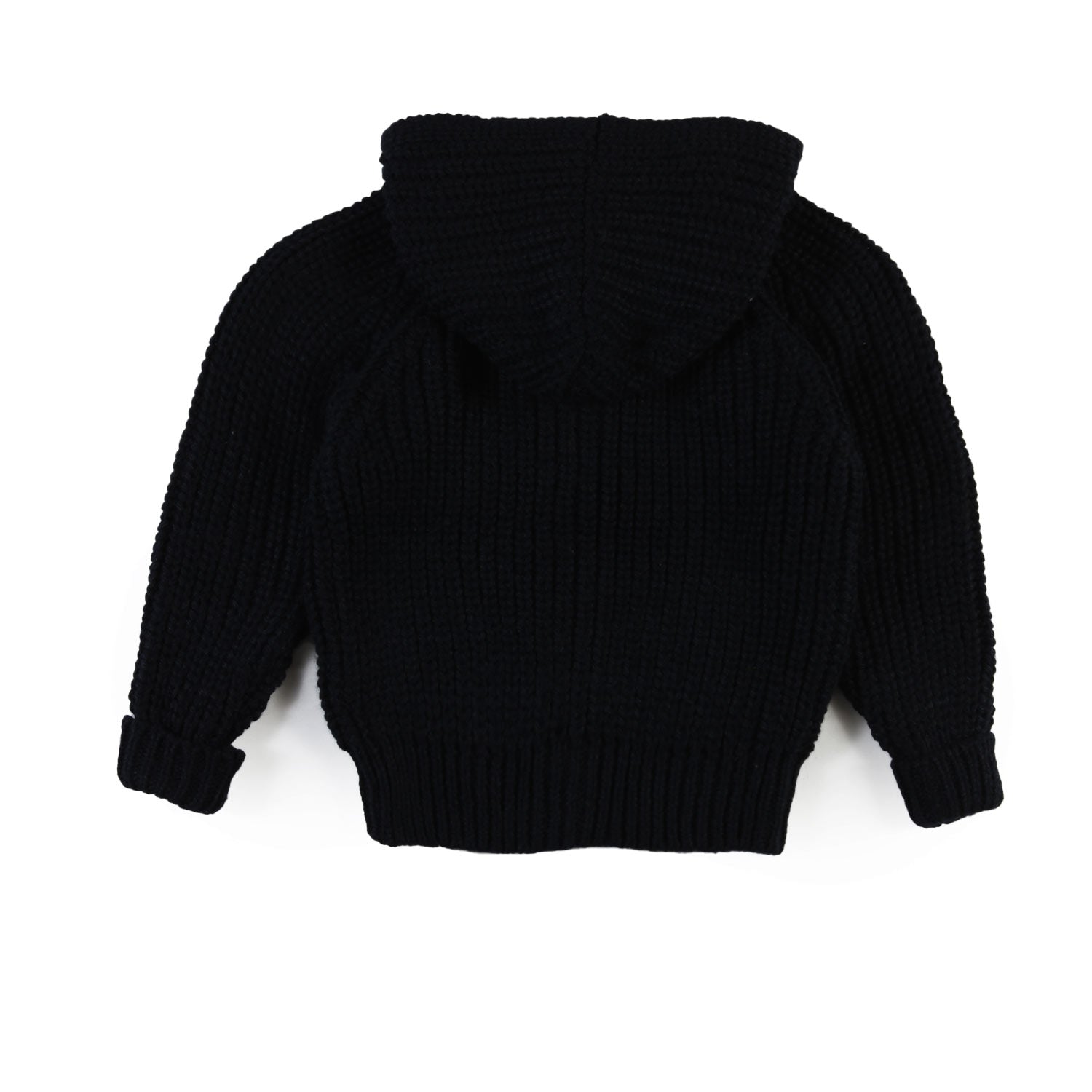 Cardigan Ross blu navy con cappuccio Bimbo e Bimba - annameglio.com abbigliamento moda