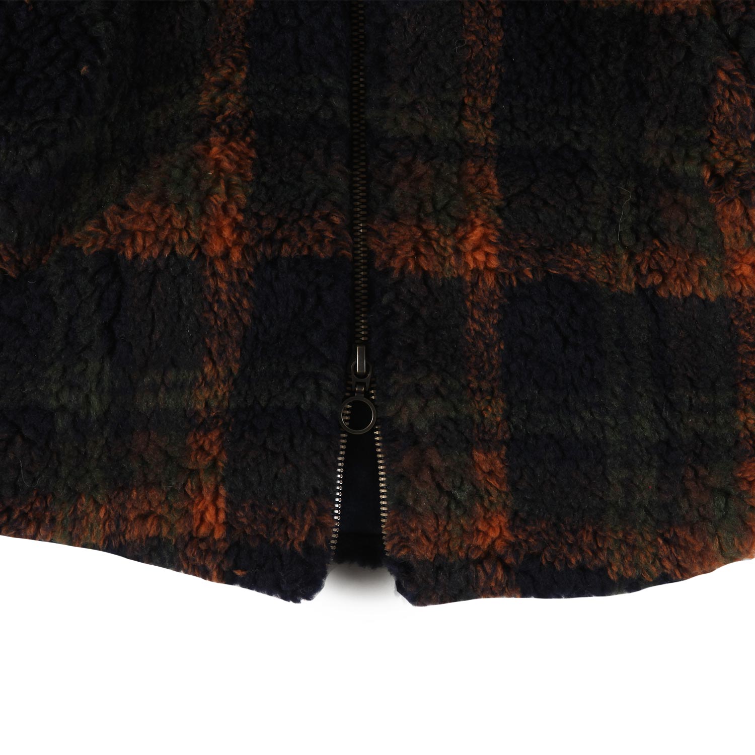 Cappotto teddy Boi unisex tartan navy e multicolor - annameglio.com abbigliamento moda