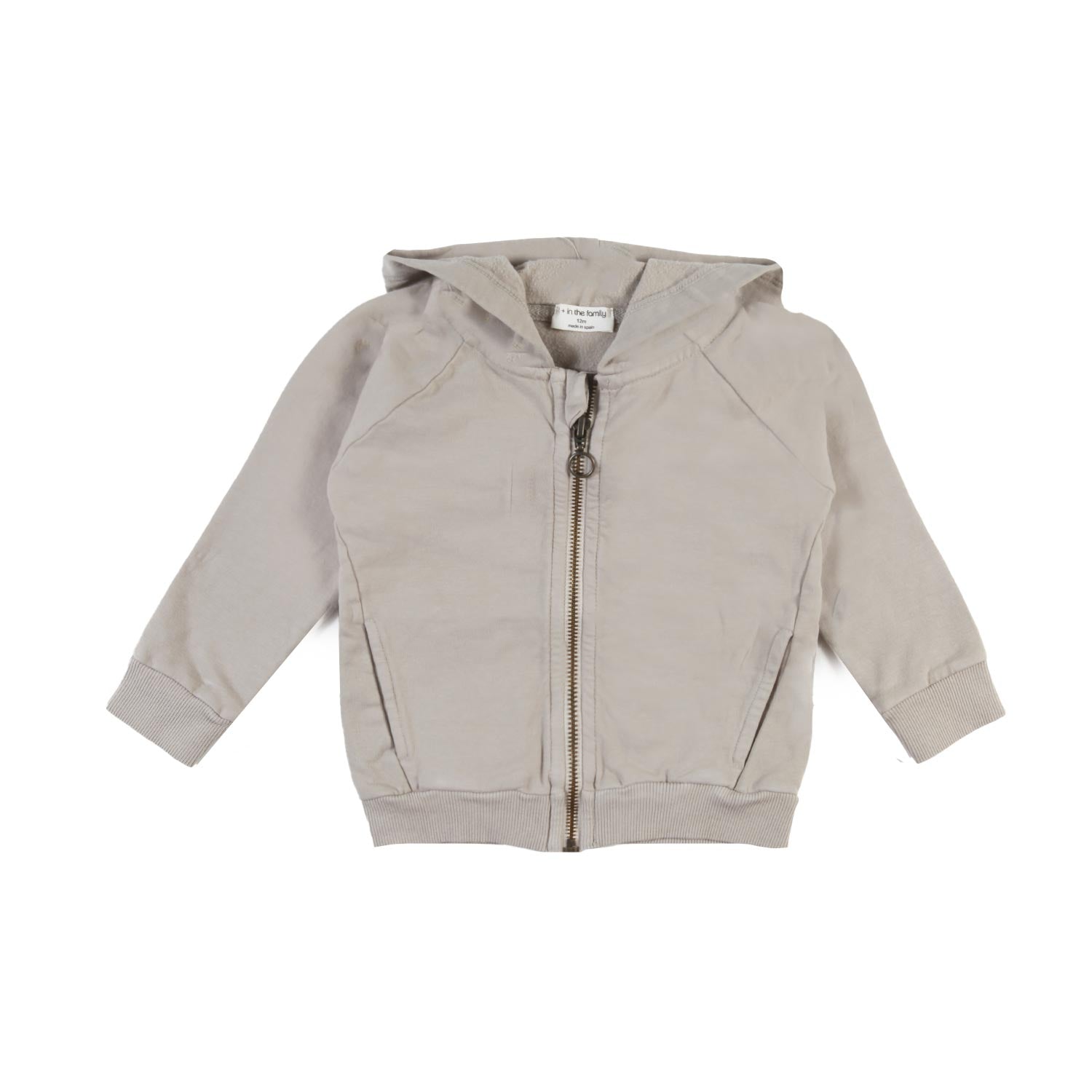 Felpa hoodie Bernd tortora Bimbo e Bimba - annameglio.com abbigliamento moda
