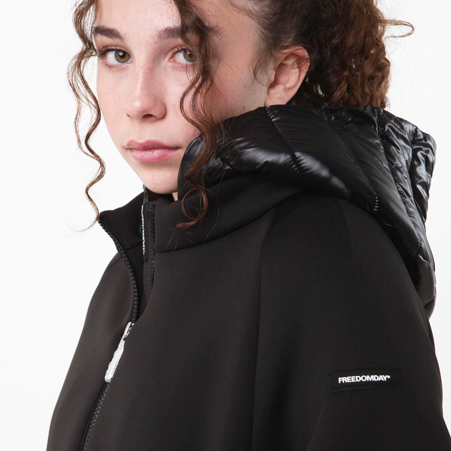 Giubbotto Niki neroo Bambina e Ragazza - annameglio.com abbigliamento moda