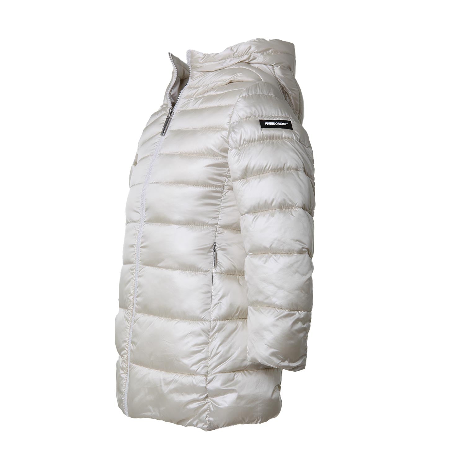 Piumino reversibile Arkansas bianco perla Bambina - annameglio.com abbigliamento moda