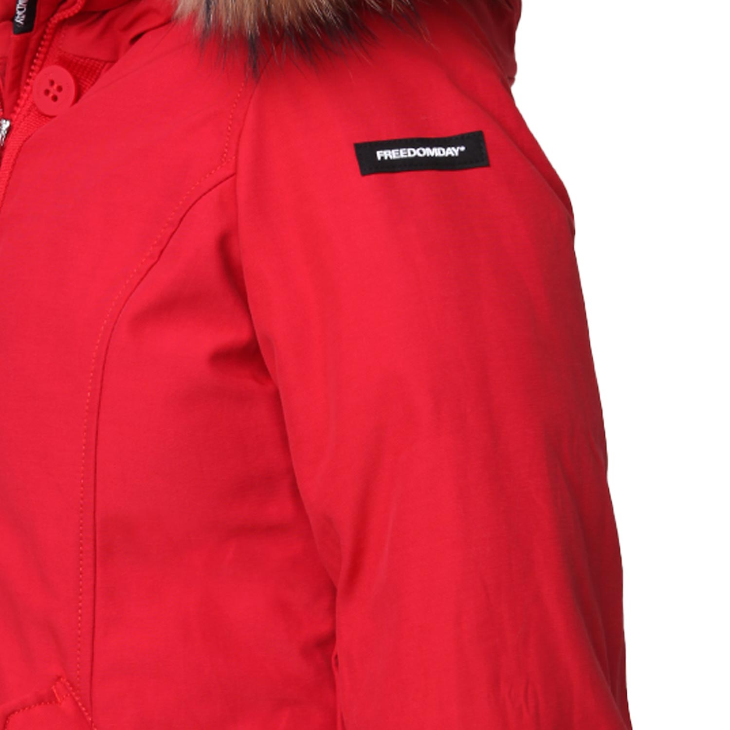 Parka Losanna Eco Down rosso Bambina - annameglio.com abbigliamento moda