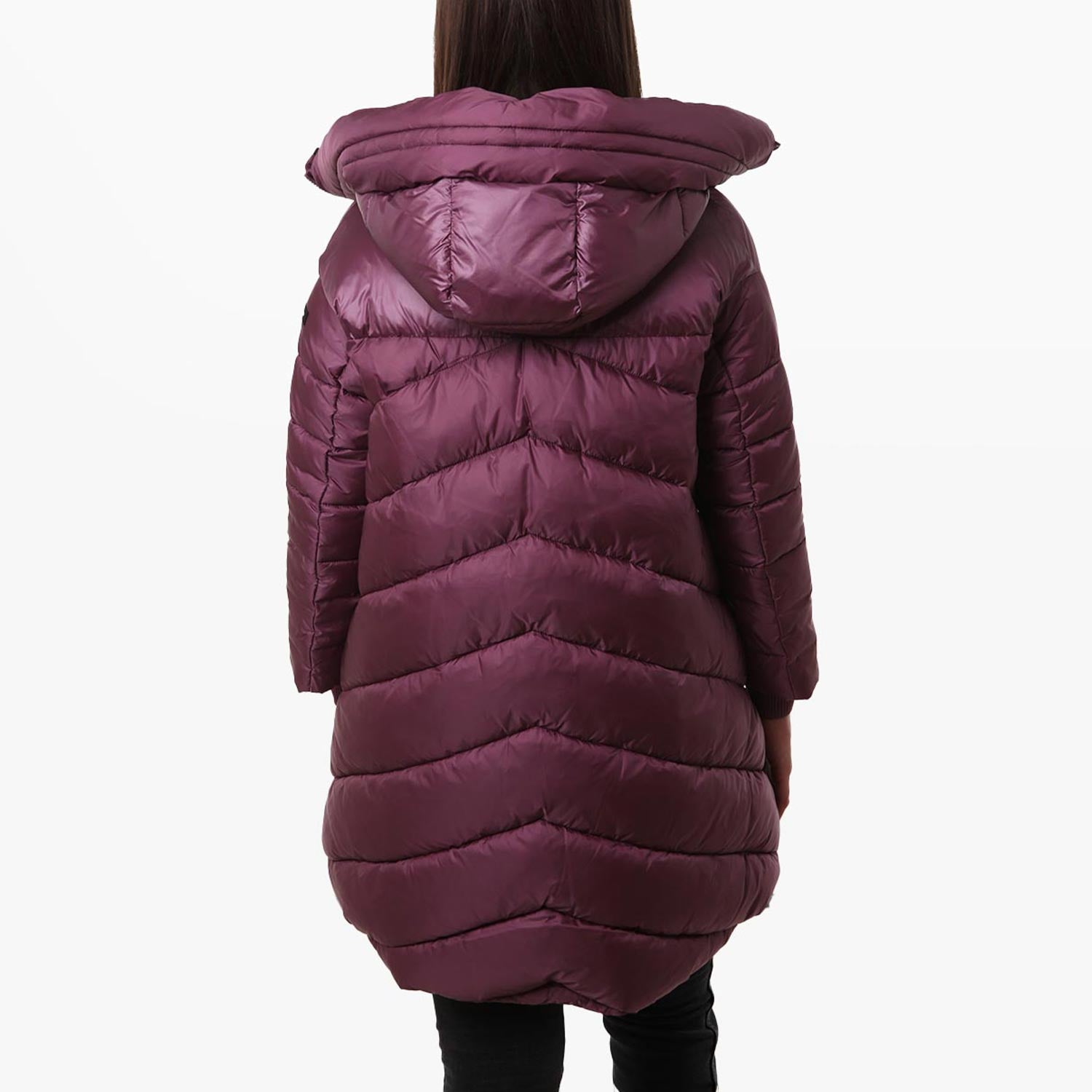 Giubbotto lungo Judith magenta Bambina e Ragazza - annameglio.com abbigliamento moda