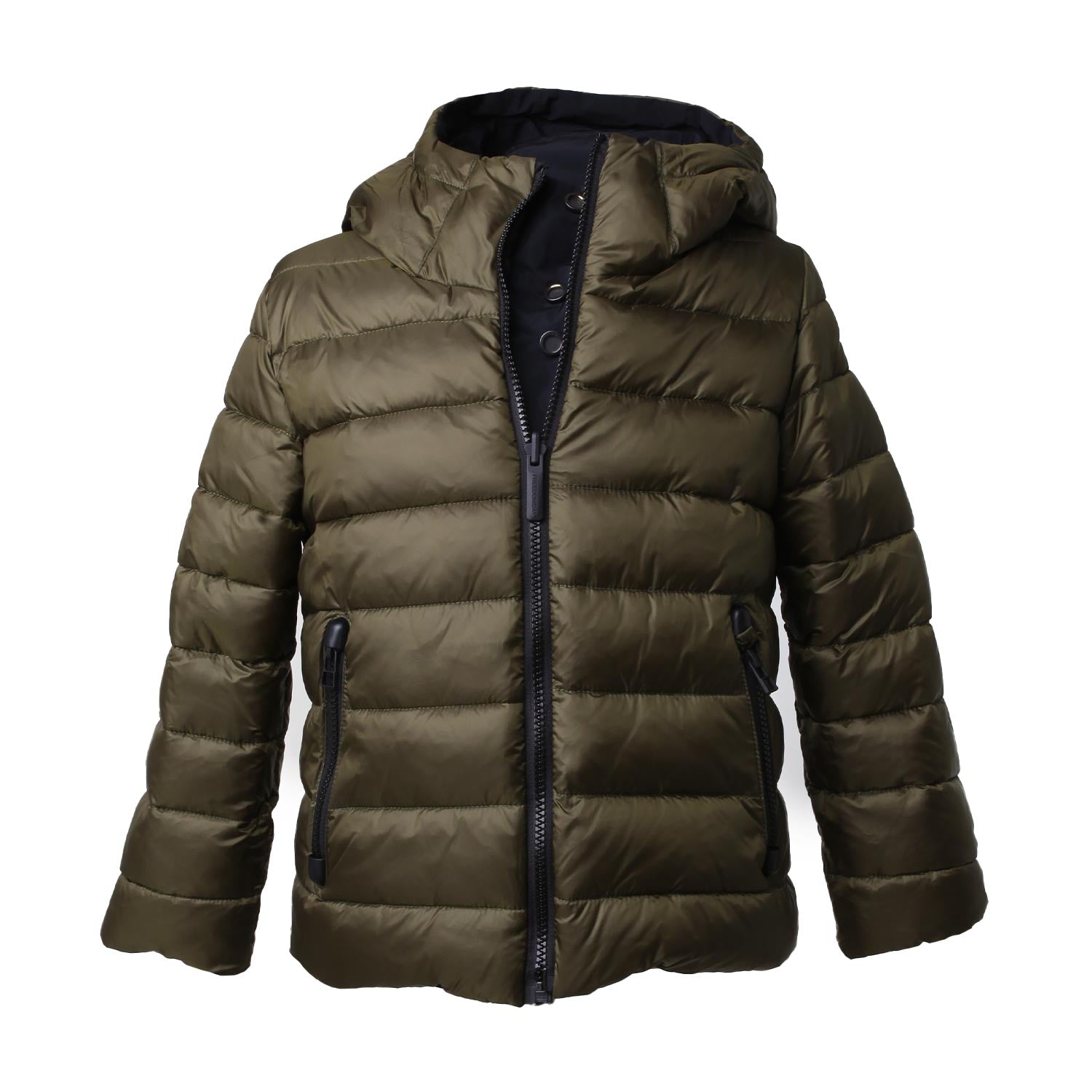 Giubbotto reversibile Nolan nero e verde militare - annameglio.com abbigliamento moda