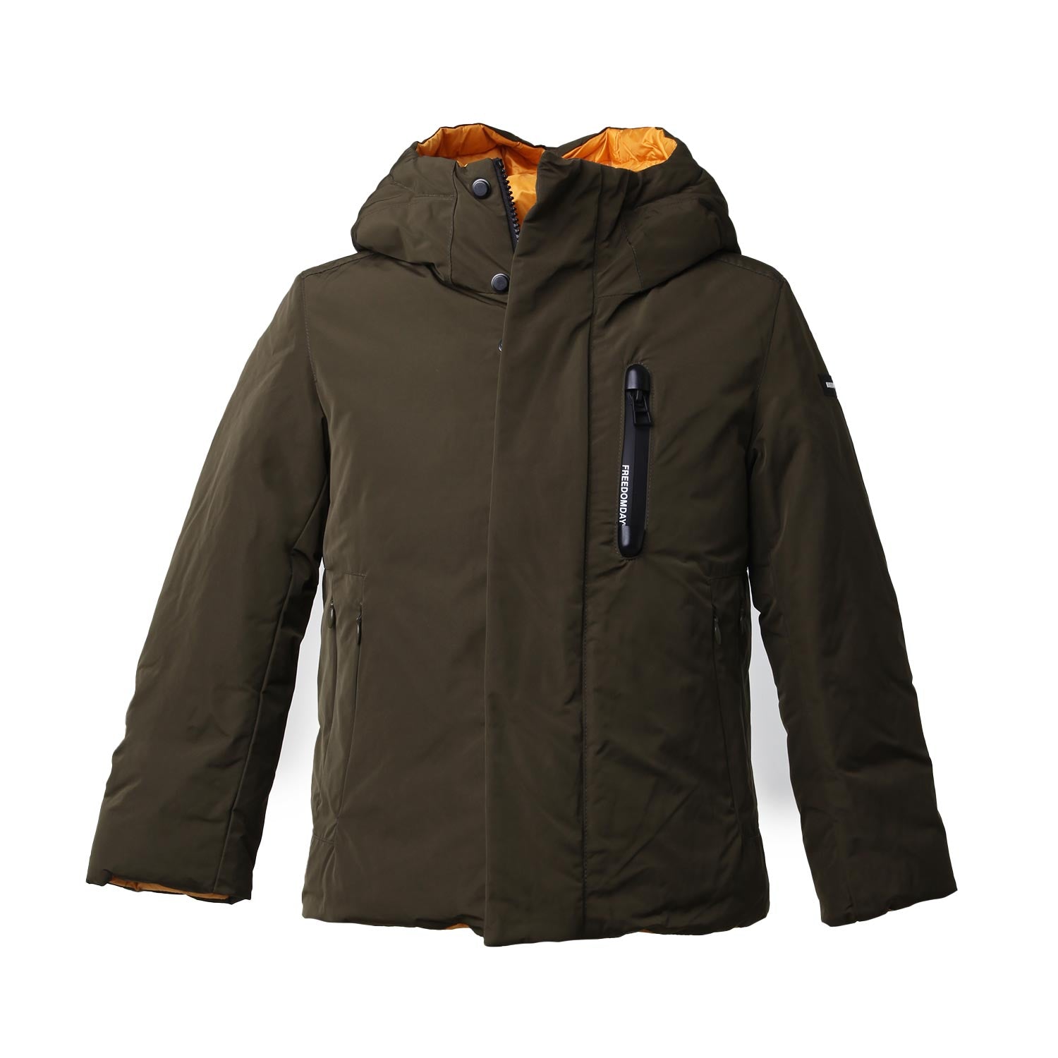 Giubbotto reversibile Nolan militare e giallo - annameglio.com abbigliamento moda