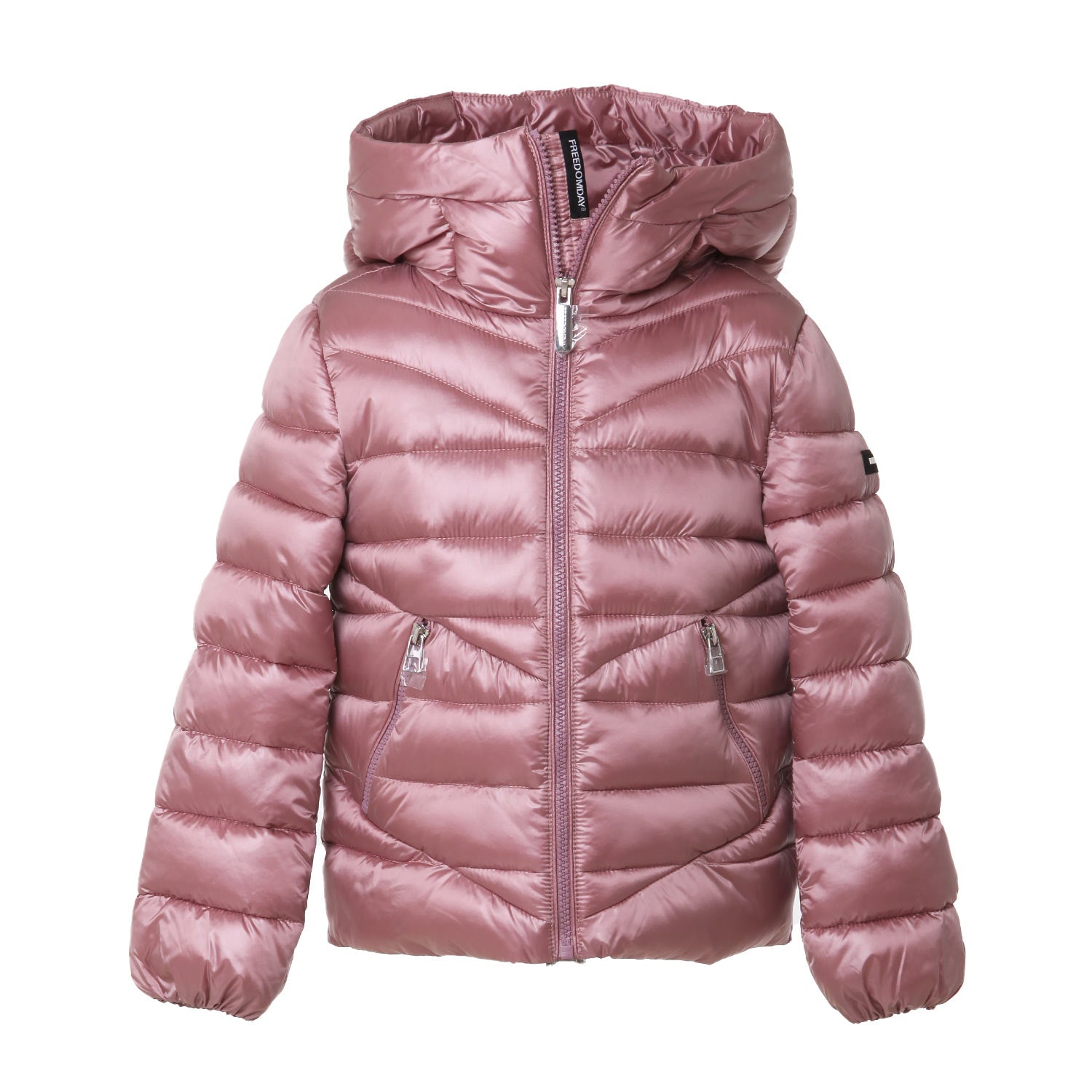 Giubbotto Jussy rosa magnolia Bambina e Ragazza - annameglio.com abbigliamento moda