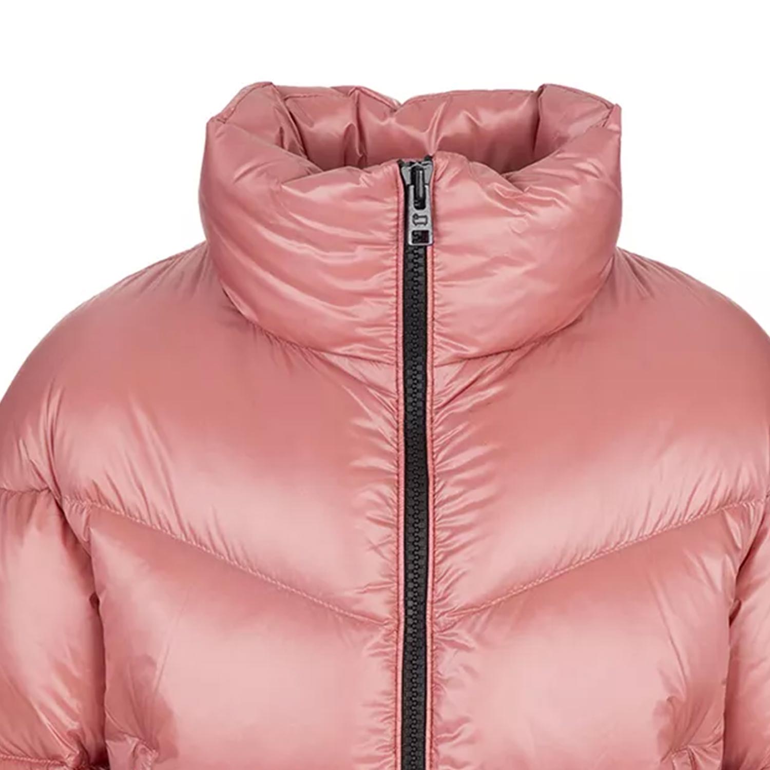 Piumino Aliquippa Bomber rosa dry satinato - annameglio.com abbigliamento moda