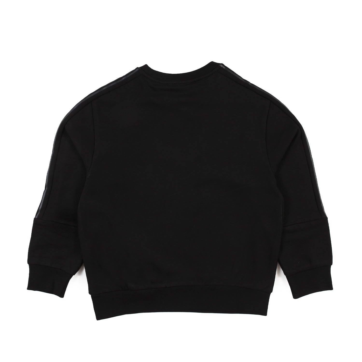 Felpa nera con mini logo EA7 oro e tape gommati - annameglio.com abbigliamento moda