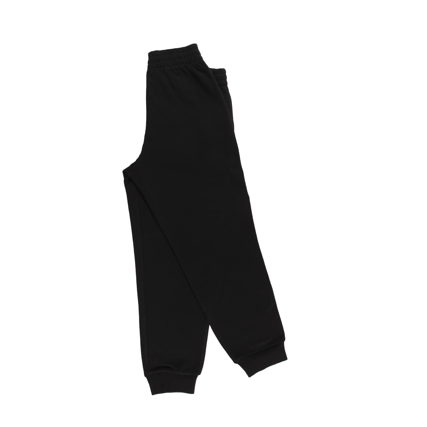 Pantalone felpa nero con logo EA7 argento e nero - annameglio.com abbigliamento moda