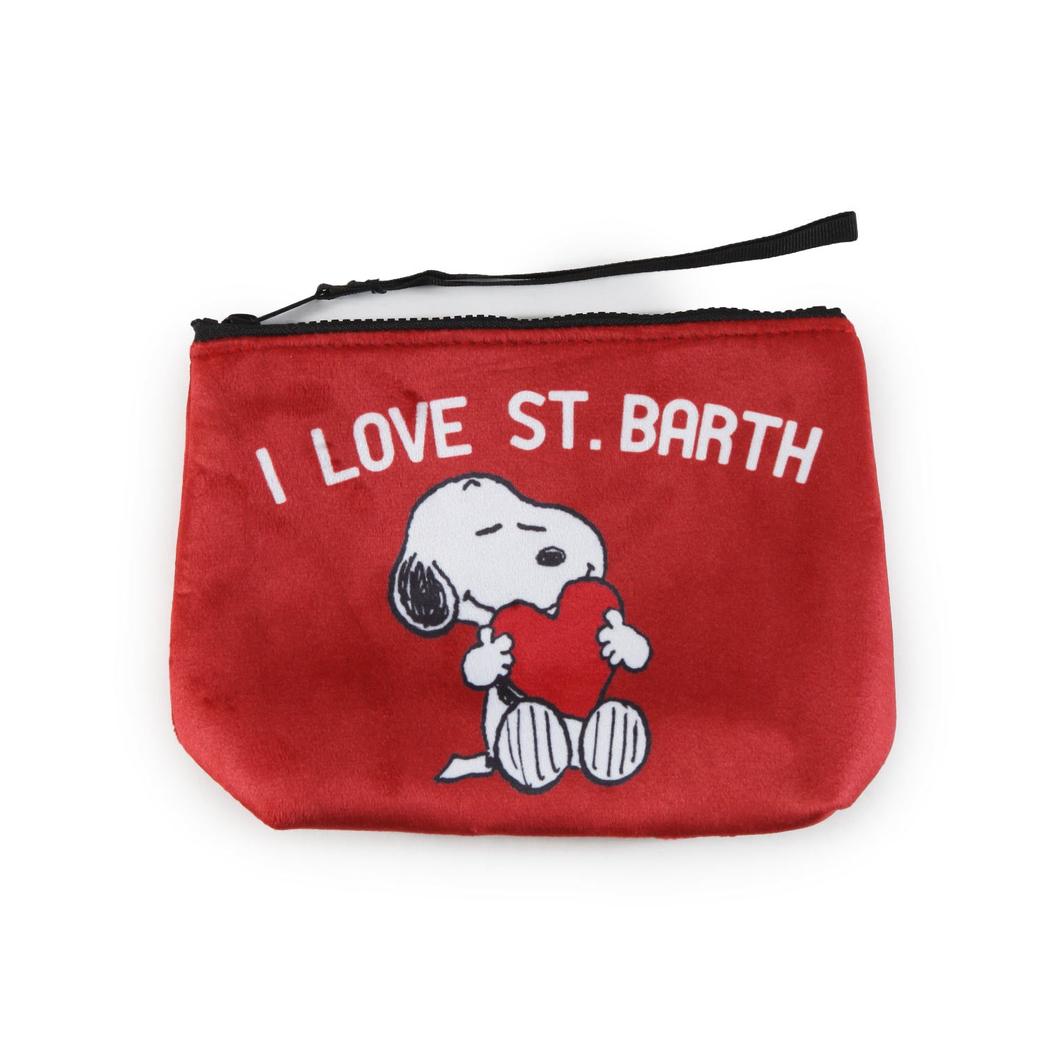 Pochette Aline Snoopy Heart rossa - annameglio.com abbigliamento moda