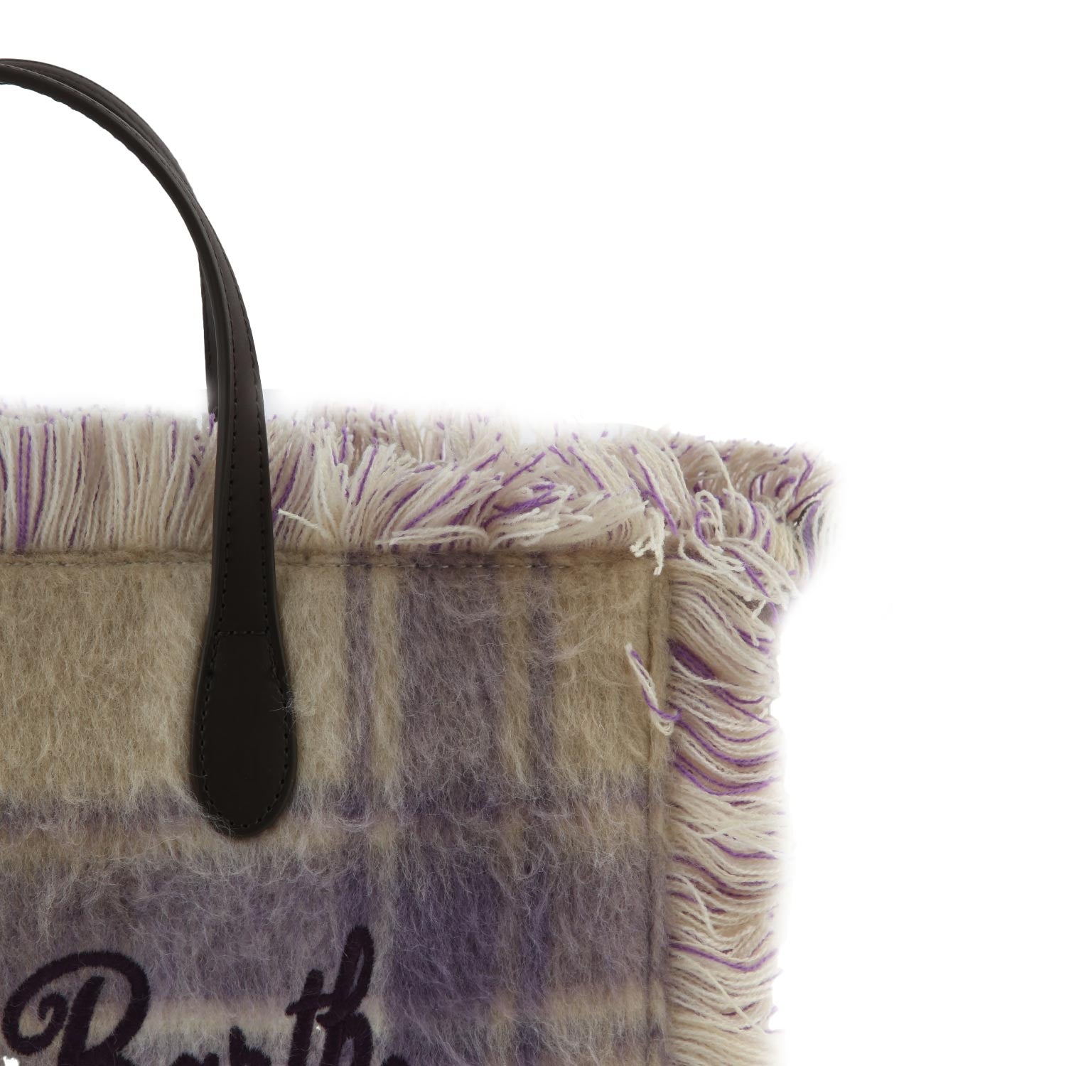 Borsa Colette New Tartan panna e lilla - annameglio.com abbigliamento moda