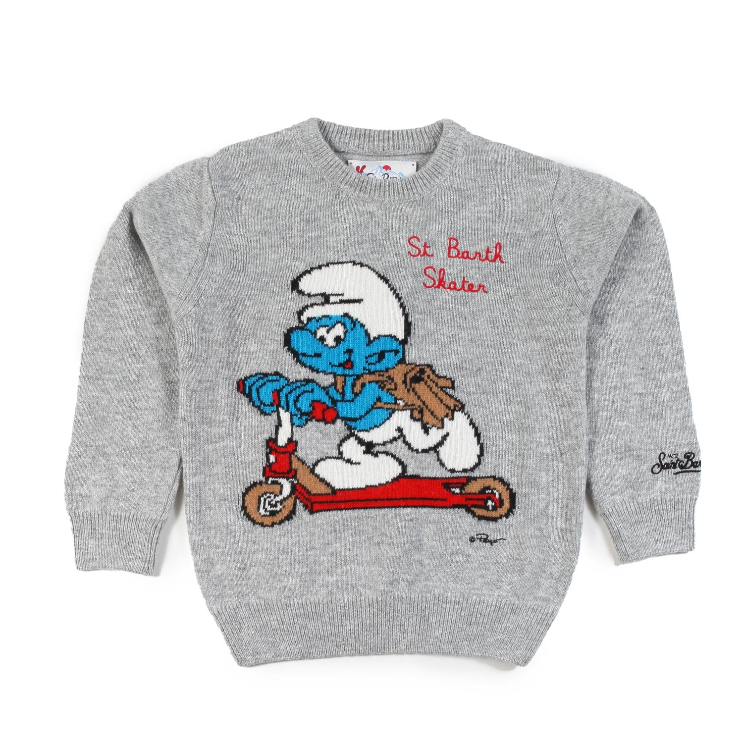 Maglione Smurf Skater grigio Bambino e Bambina - annameglio.com abbigliamento moda