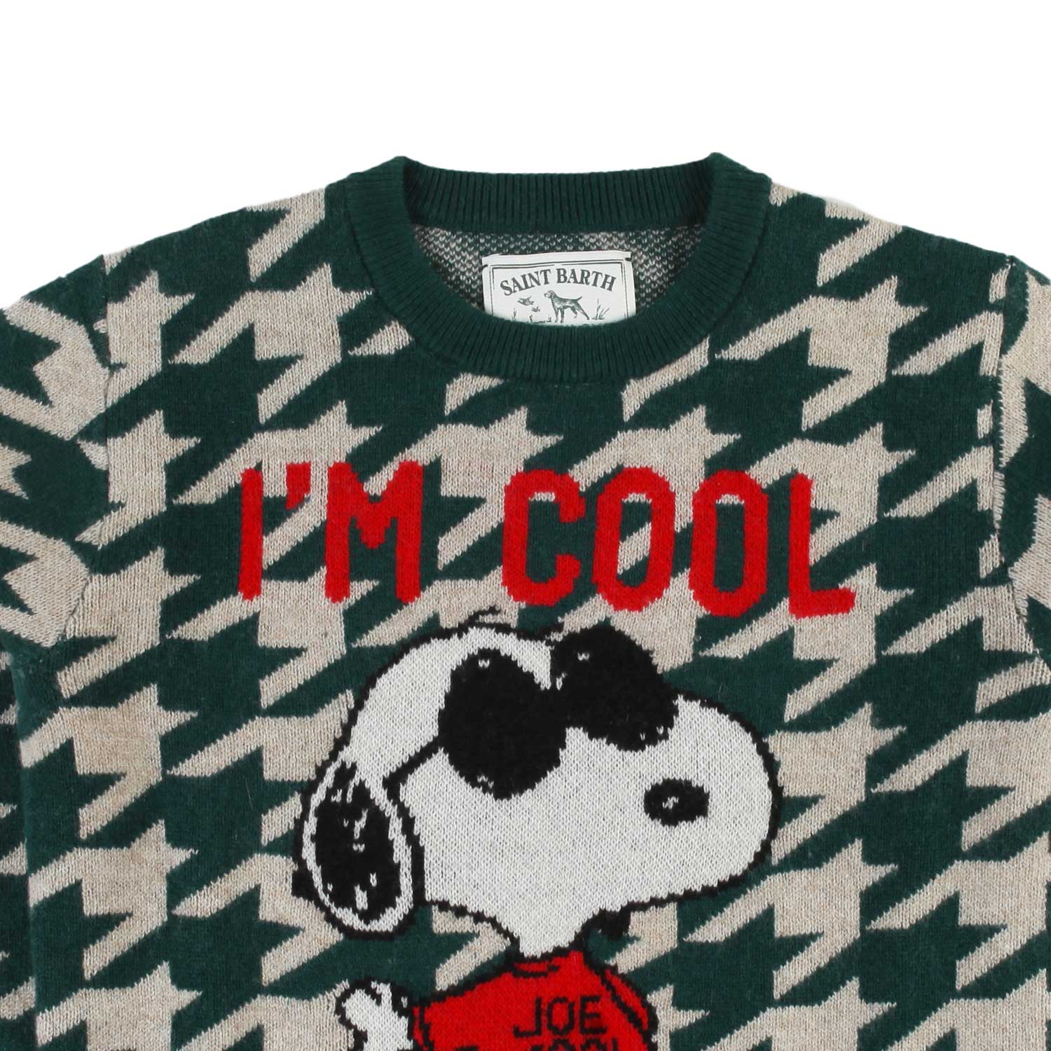 Maglione MC2 Snoopy Cool verde e beige - annameglio.com abbigliamento moda