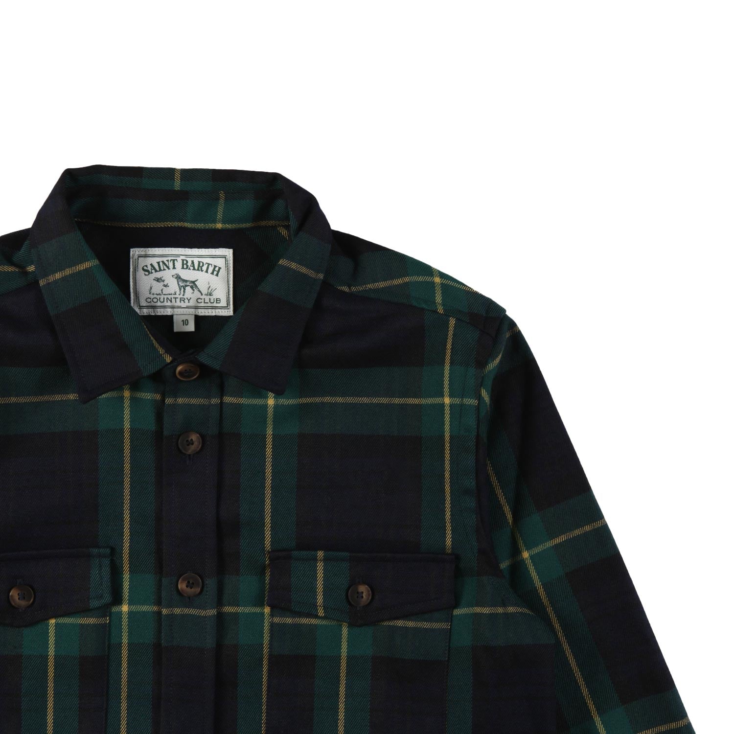 Camicia MC2 Seiser tartan verde e blu - annameglio.com abbigliamento moda