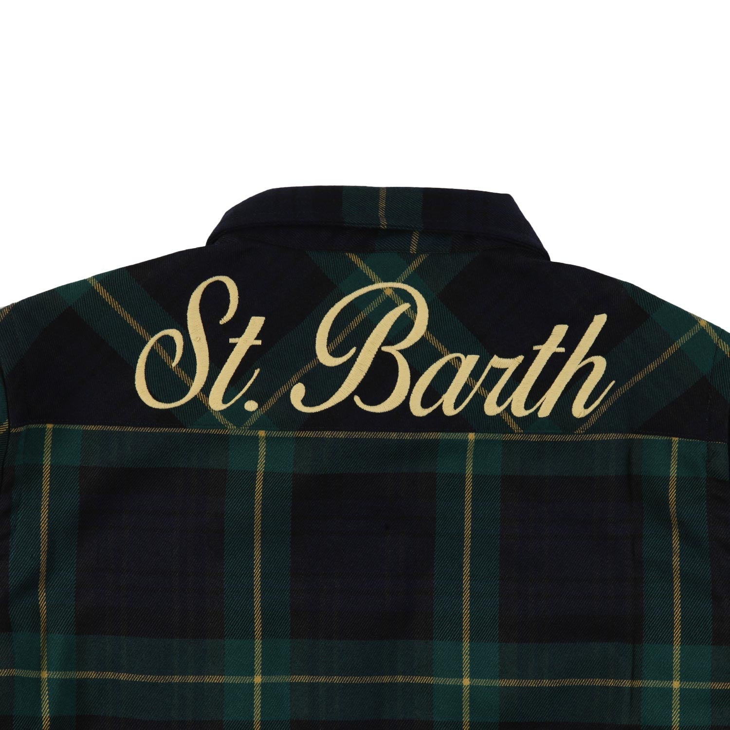 Camicia MC2 Seiser tartan verde e blu - annameglio.com abbigliamento moda