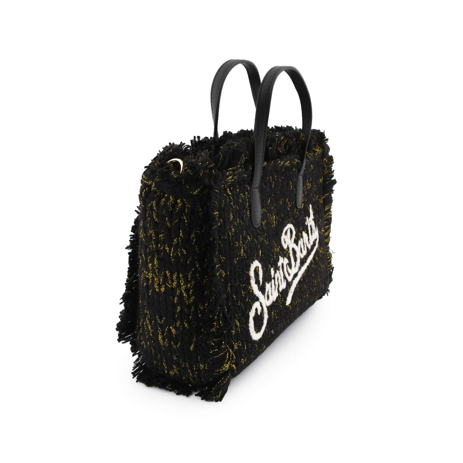 Borsa Colette HandKnit Lurex nera e oro - annameglio.com abbigliamento moda