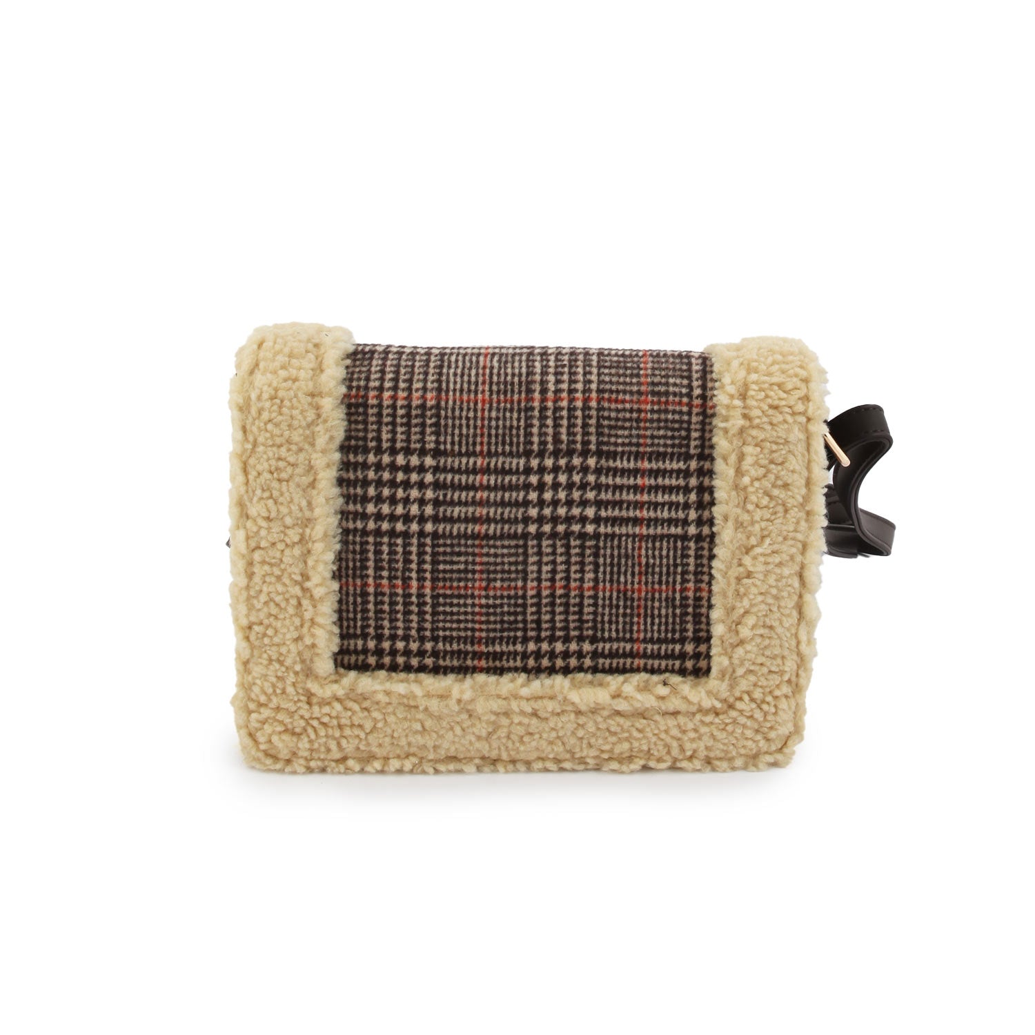 Borsetta Shearly Mutton Galles marrone e beige - annameglio.com abbigliamento moda