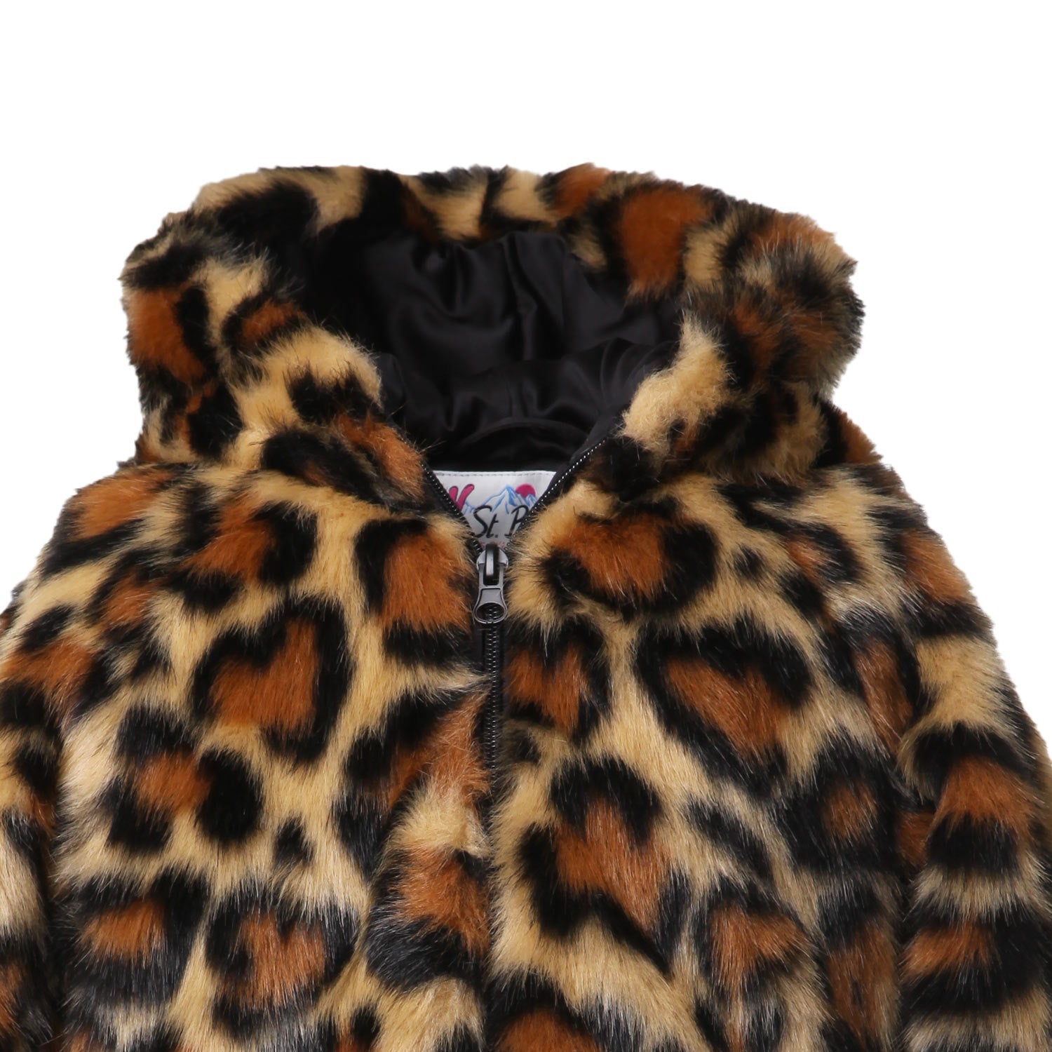 Giacca eco-fur Hysode Leopard Bambina e Ragazza - annameglio.com abbigliamento moda
