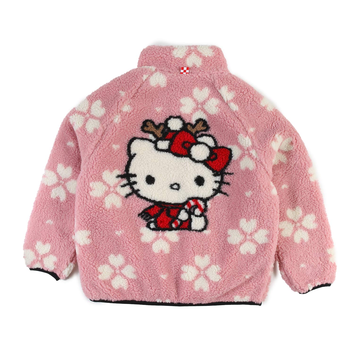 Giacca sherpa MC2 Hello Kitty rosa e panna Bambina - annameglio.com abbigliamento moda