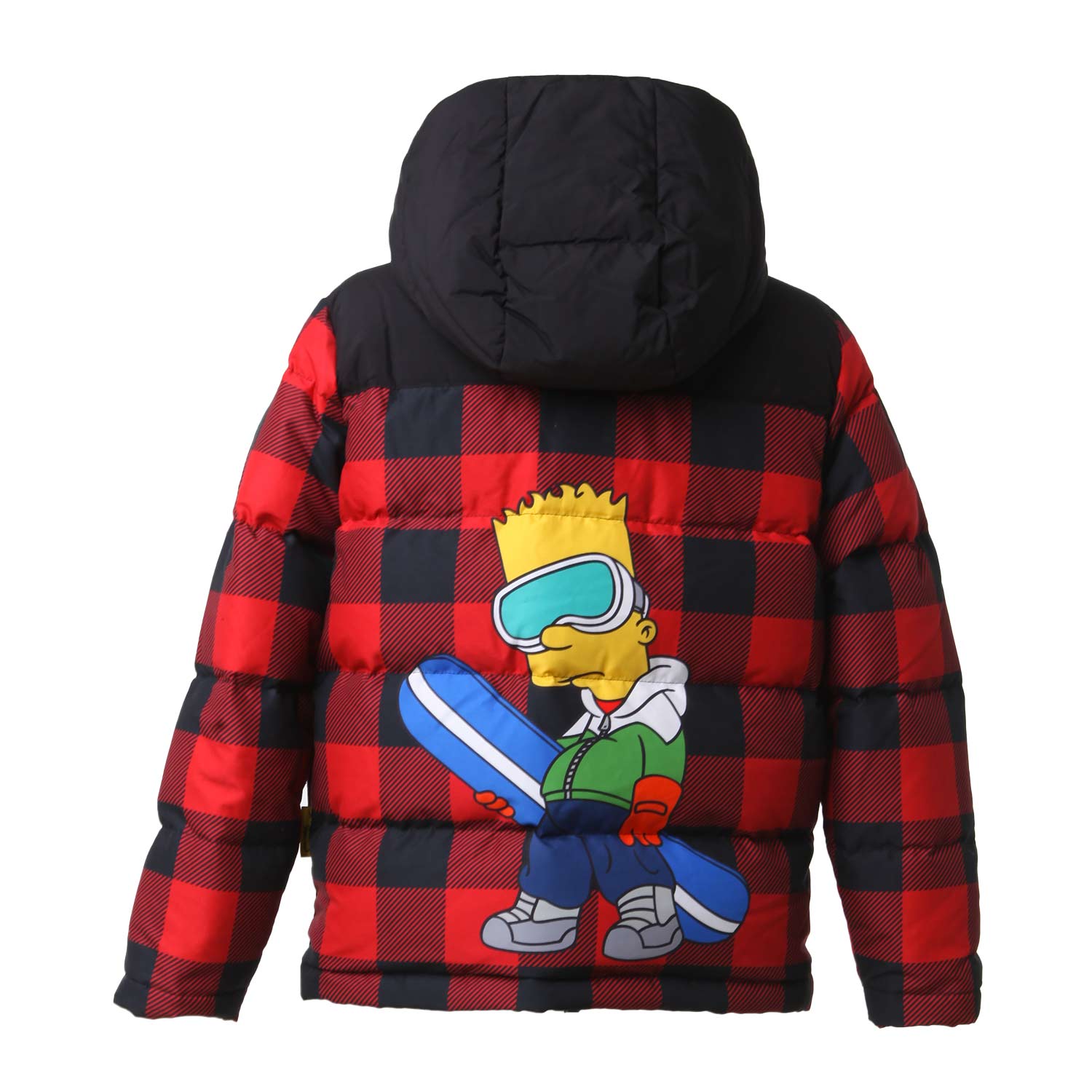 Piumino Snow Bart rosso e nero Bambino e Ragazzo - annameglio.com abbigliamento moda
