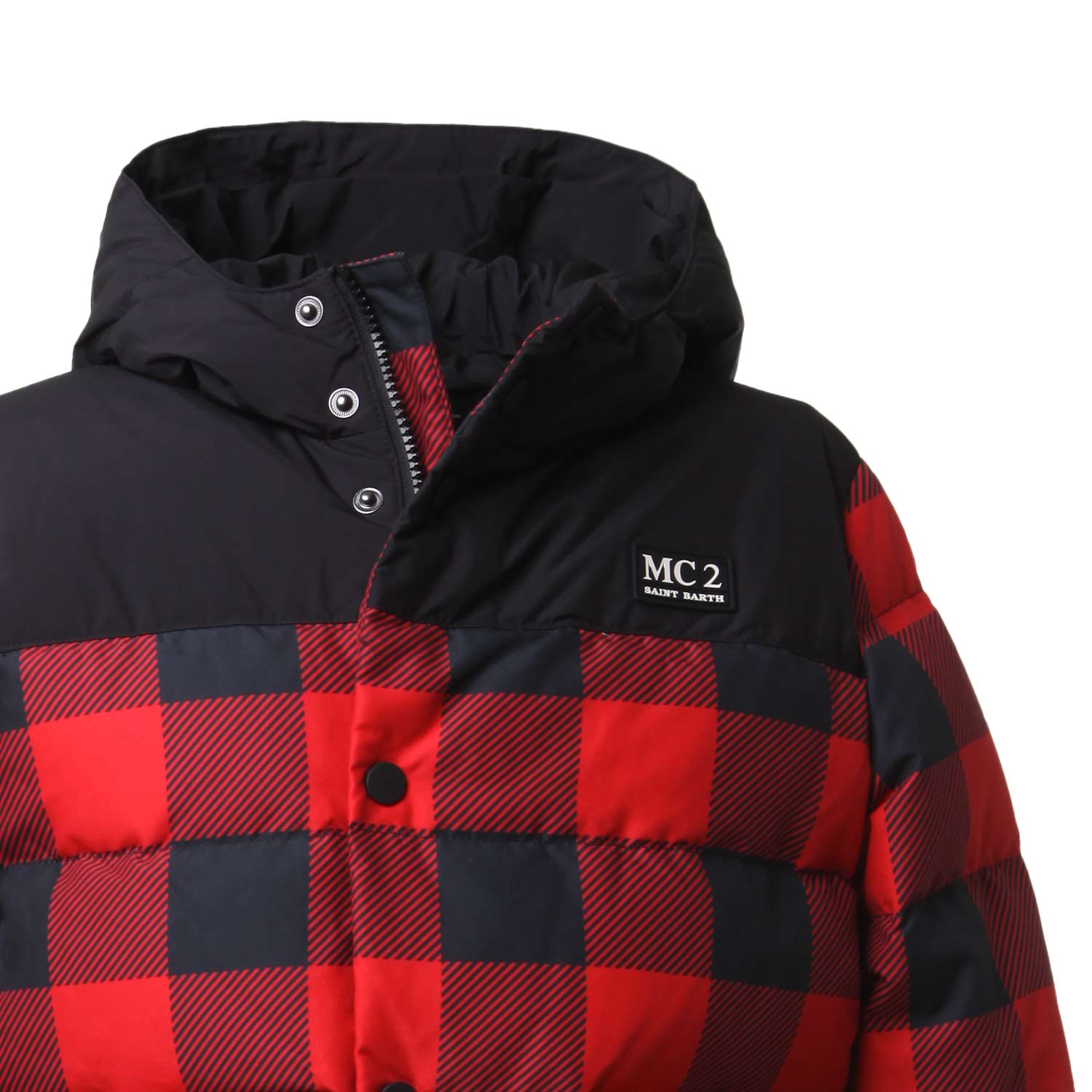 Piumino Snow Bart rosso e nero Bambino e Ragazzo - annameglio.com abbigliamento moda