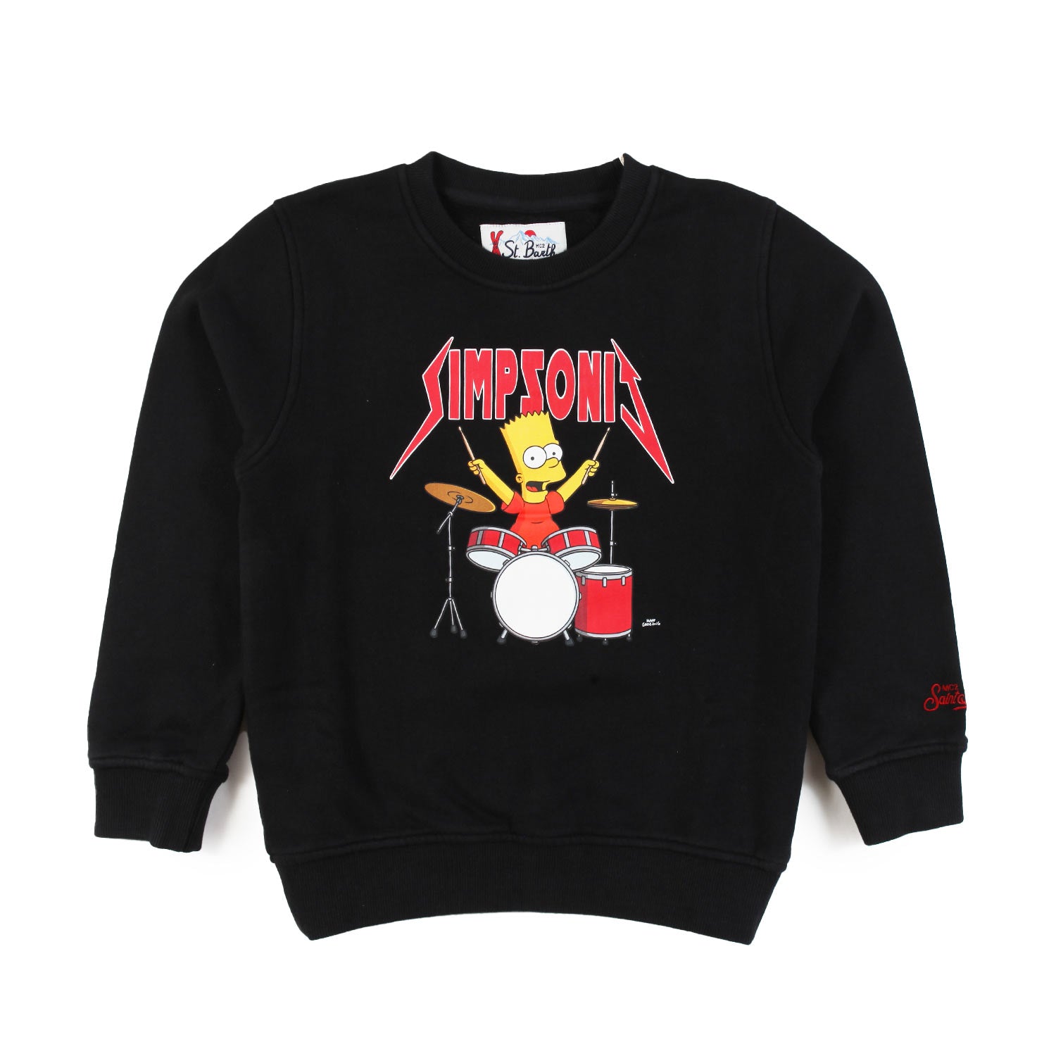 Felpa Bart Simpson black - annameglio.com abbigliamento moda