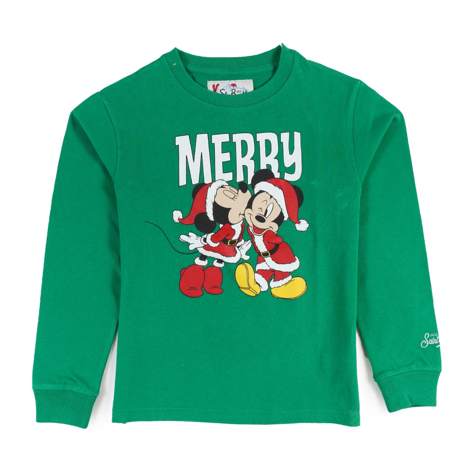 T-shirt Mickey e Minnie verde Bambino e Bambina - annameglio.com abbigliamento moda