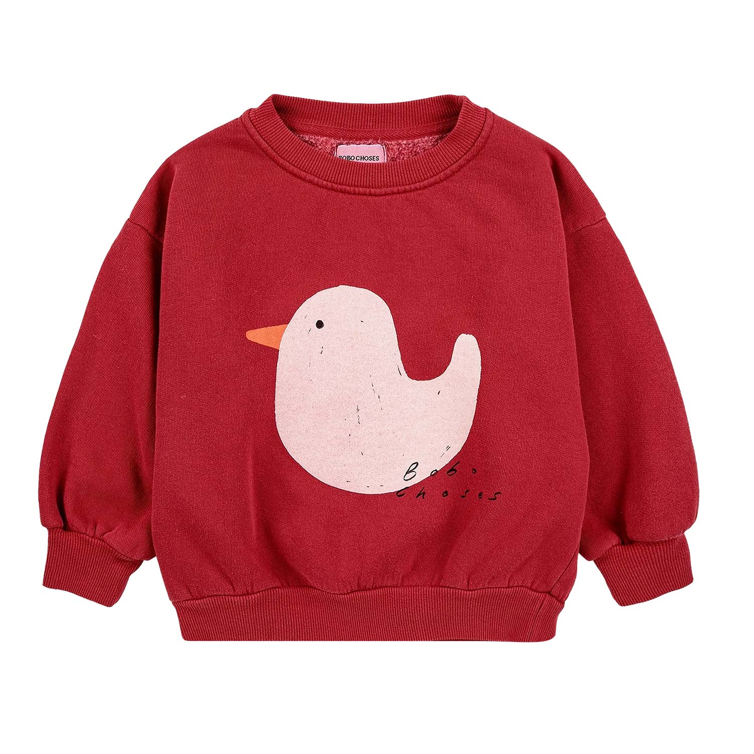 Felpa Rubber Duck rosso bordeaux Bambino e Bambina - annameglio.com abbigliamento moda
