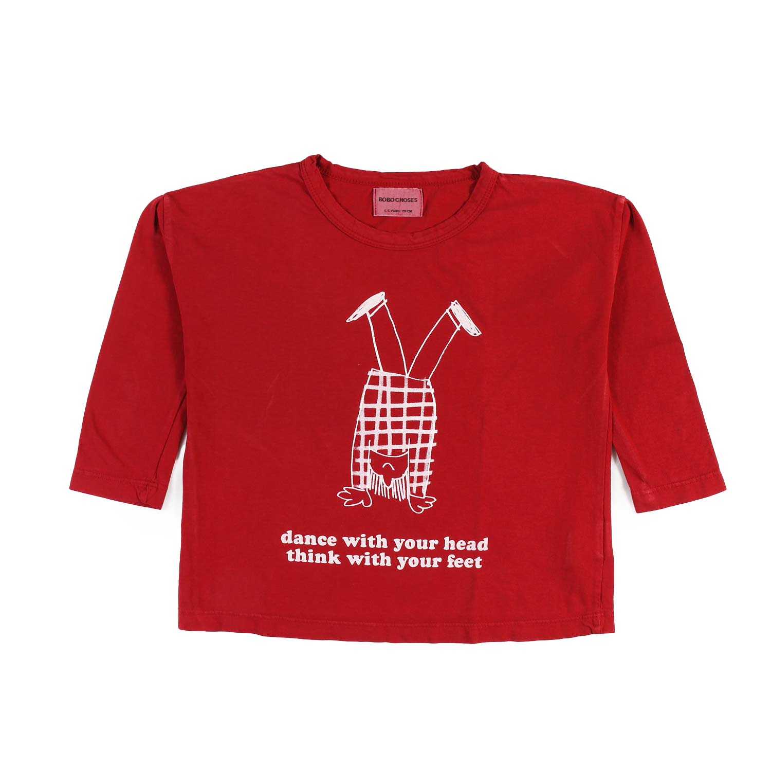 T-shirt lunga Headstand bordeaux Bambino Bambina - annameglio.com abbigliamento moda