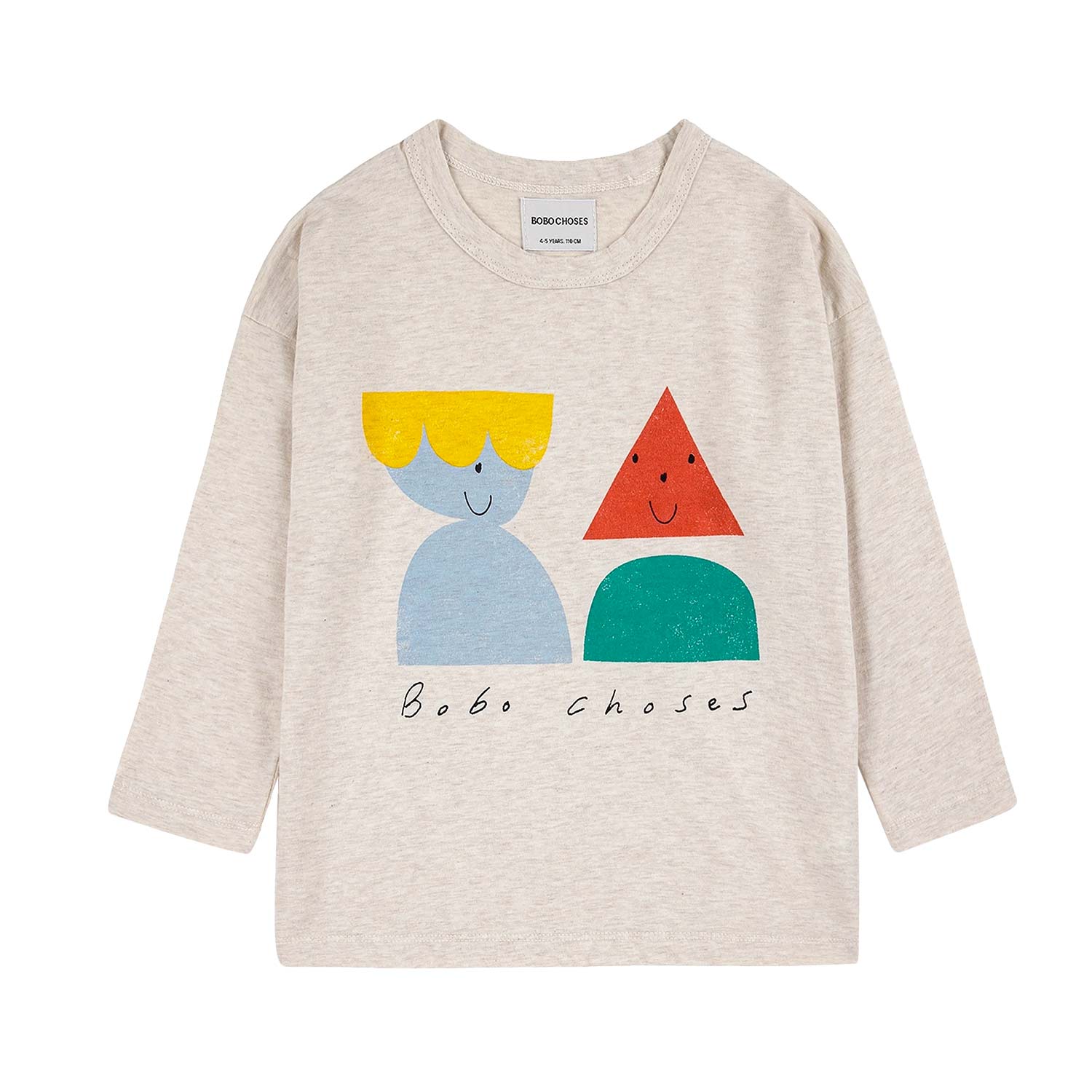 T-shirt lunga Funny Friends ecru Bambino Bambina - annameglio.com abbigliamento moda