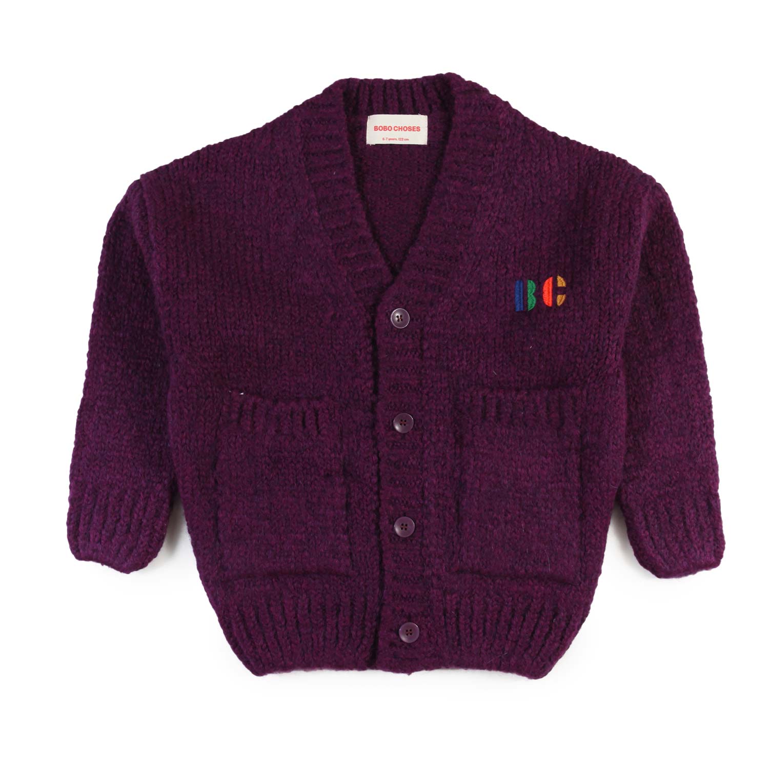 Cardigan Big B viola Bambino e Bambina - annameglio.com abbigliamento moda