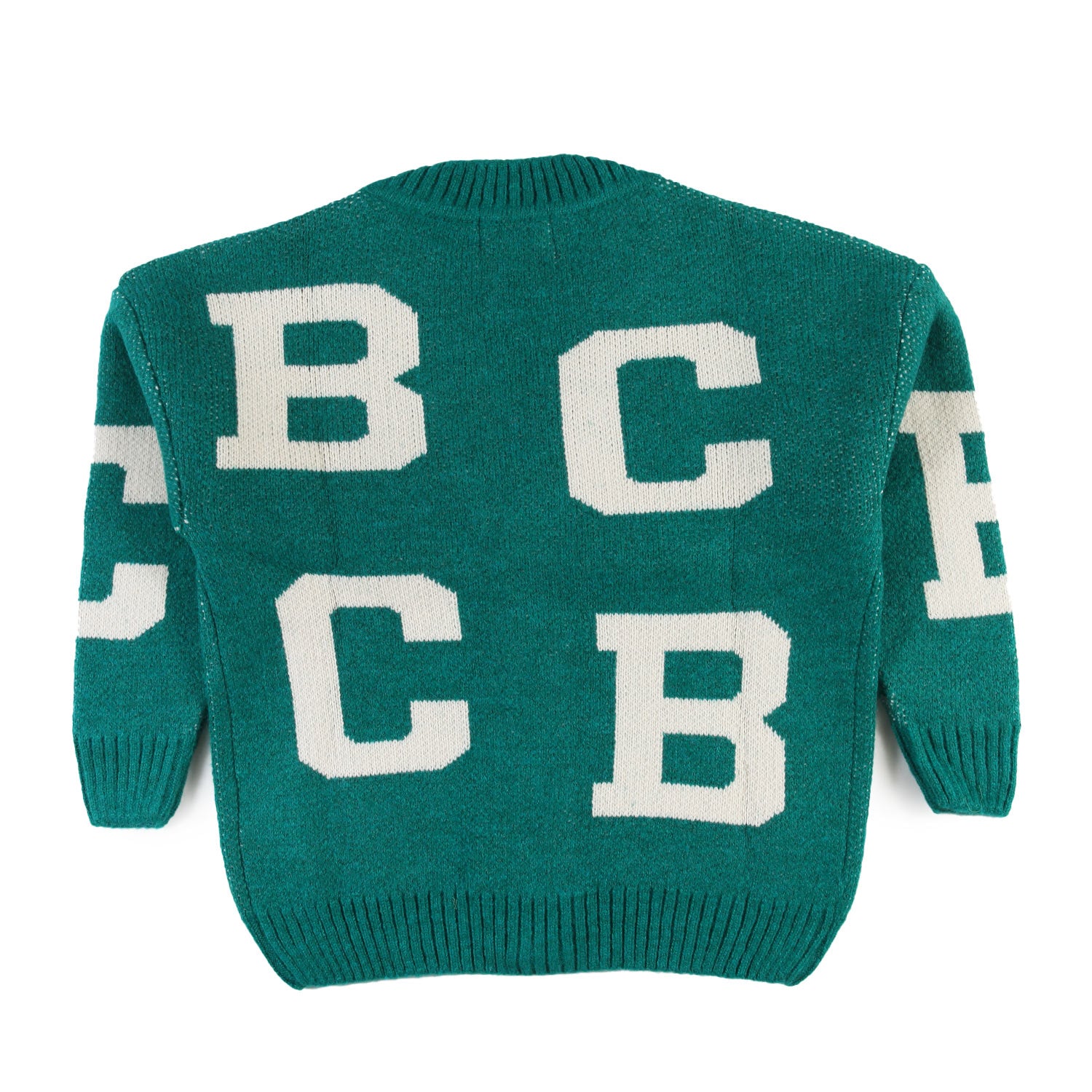 Cardigan BC verde e panna Bambino e Bambina - annameglio.com abbigliamento moda