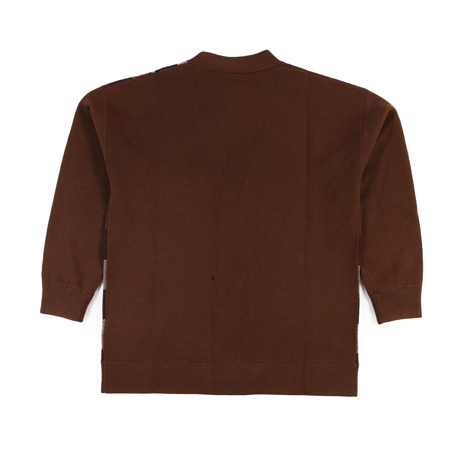 Cardigan Burberry marrone betulla scuro check - annameglio.com abbigliamento moda