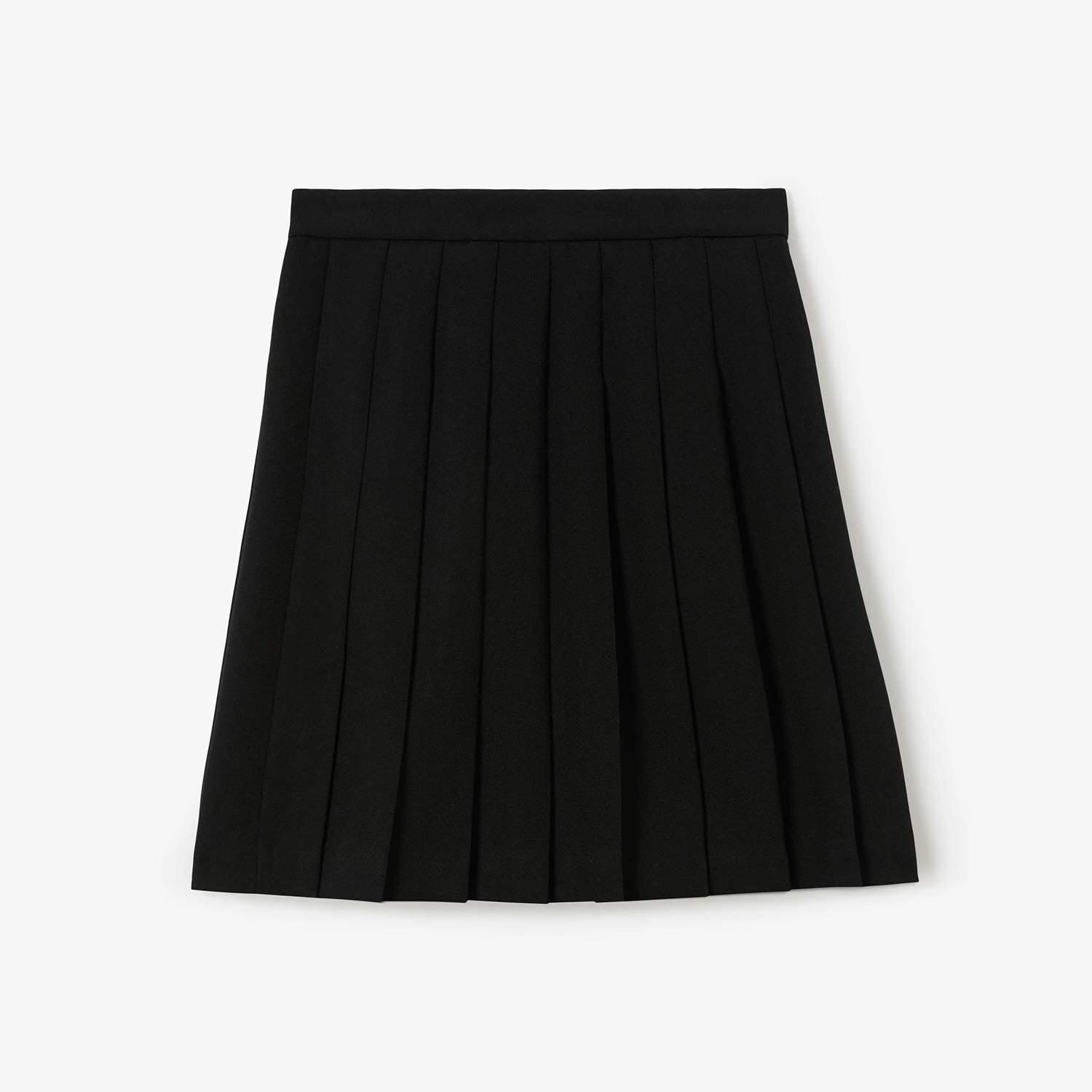 Gonna Nera con pieghe - annameglio.com abbigliamento moda