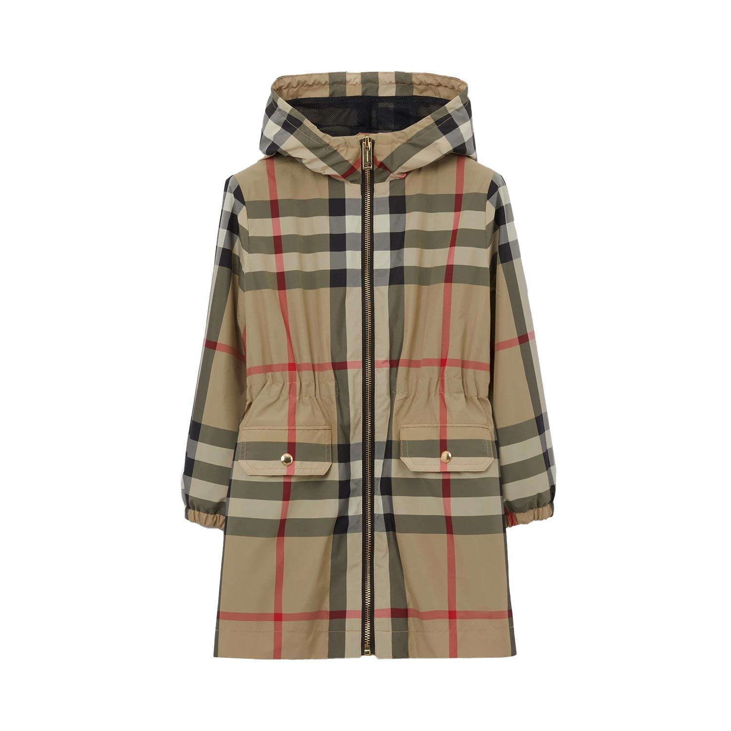 Giacca a vento Burberry beige Vintage Check - annameglio.com abbigliamento moda