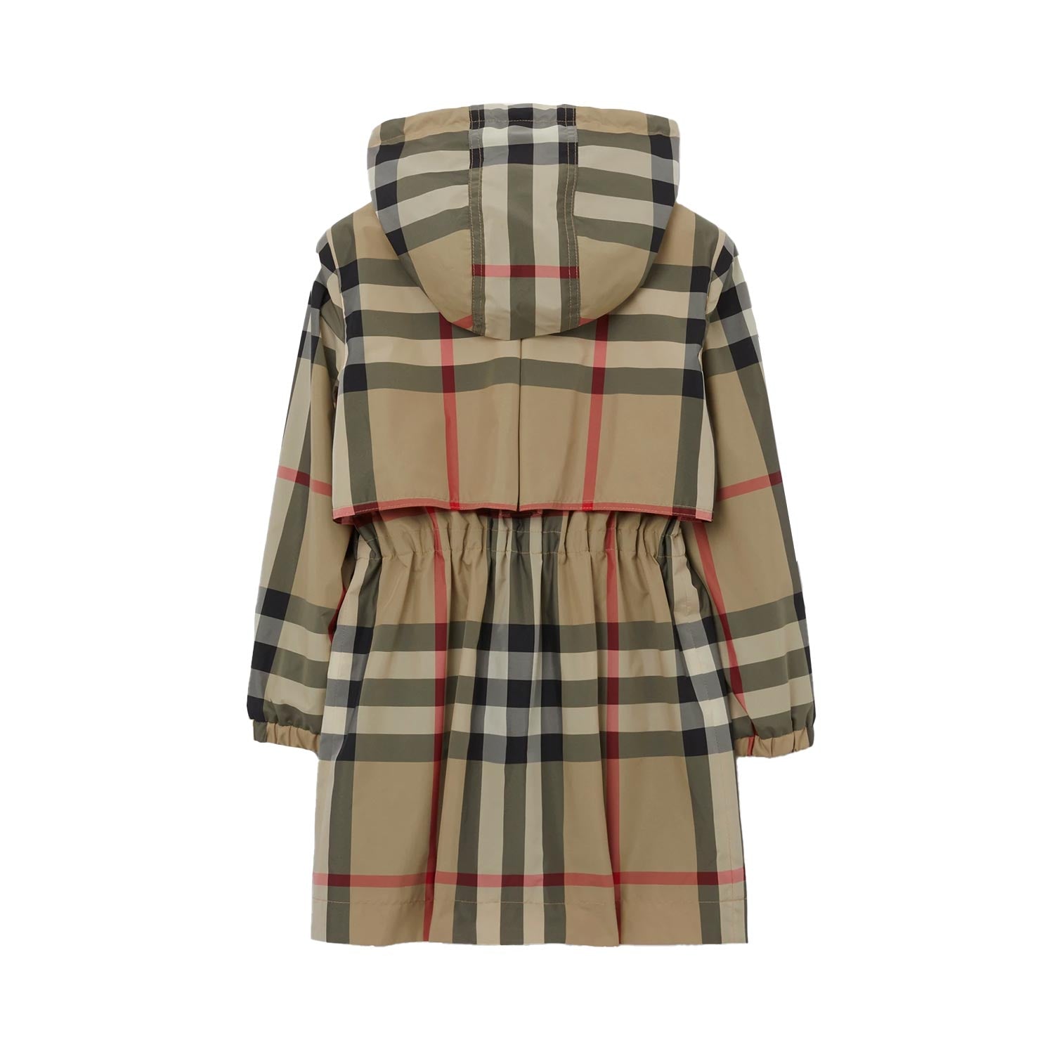 Giacca a vento Burberry beige Vintage Check - annameglio.com abbigliamento moda