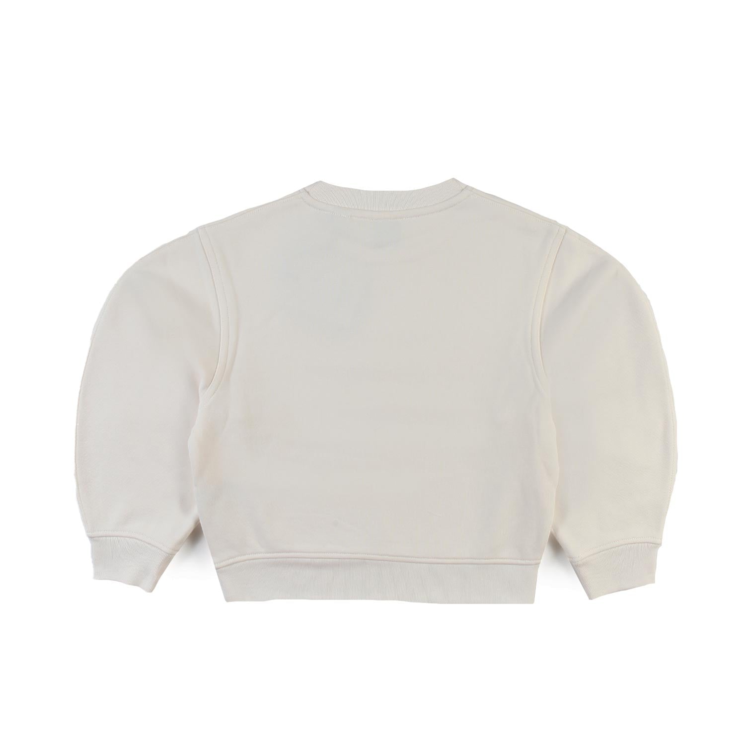 Felpa Burberry crema pallido Bambina e Ragazza - annameglio.com abbigliamento moda