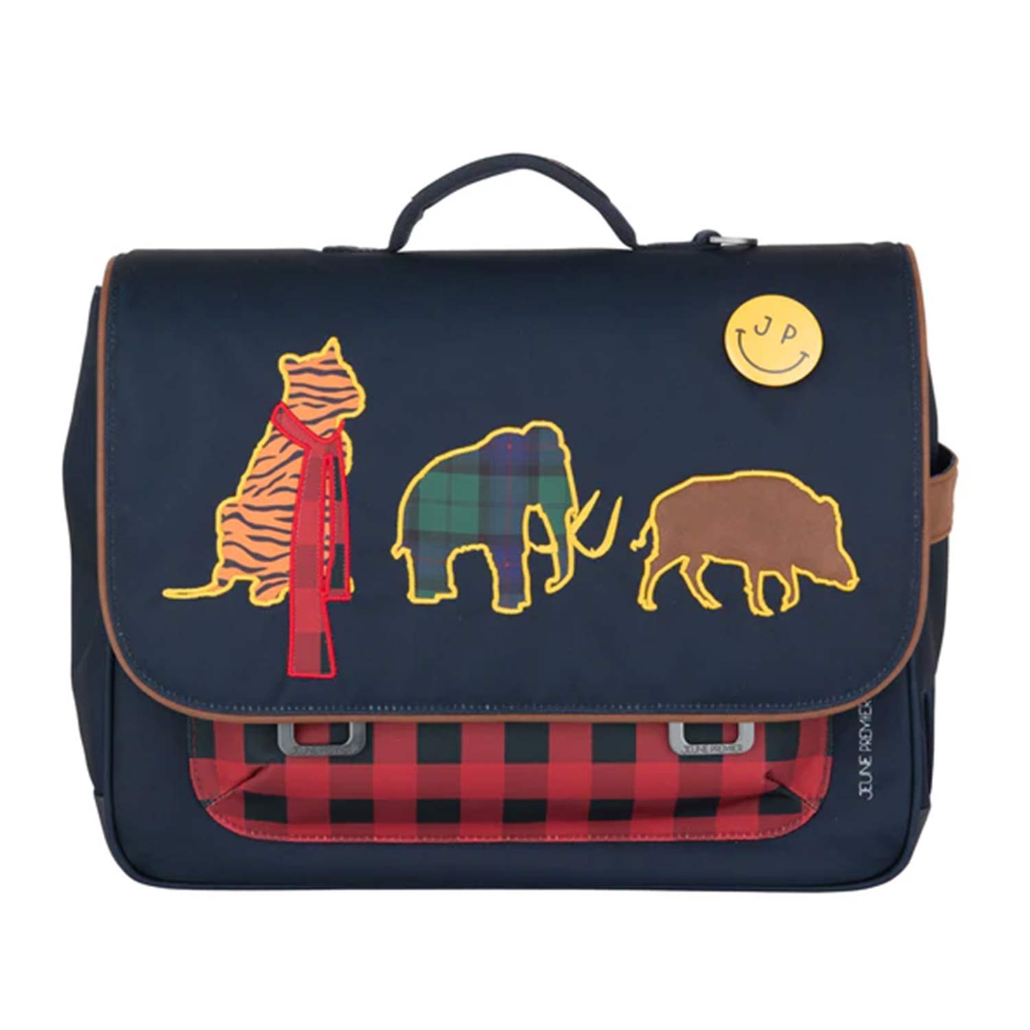 Cartella Tartans midi blu e multicolor - annameglio.com abbigliamento moda